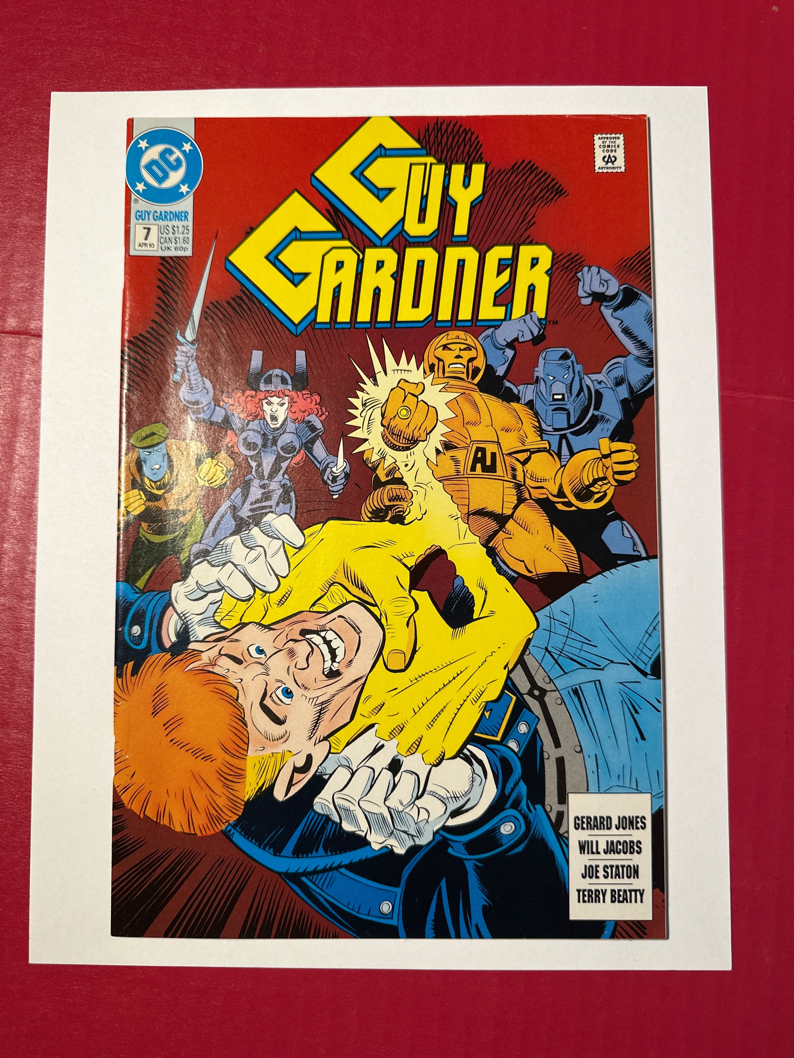 Guy Gardner: Warrior #7 (DC Comics 1993) Direct Edition by Ugly Monkey Comics