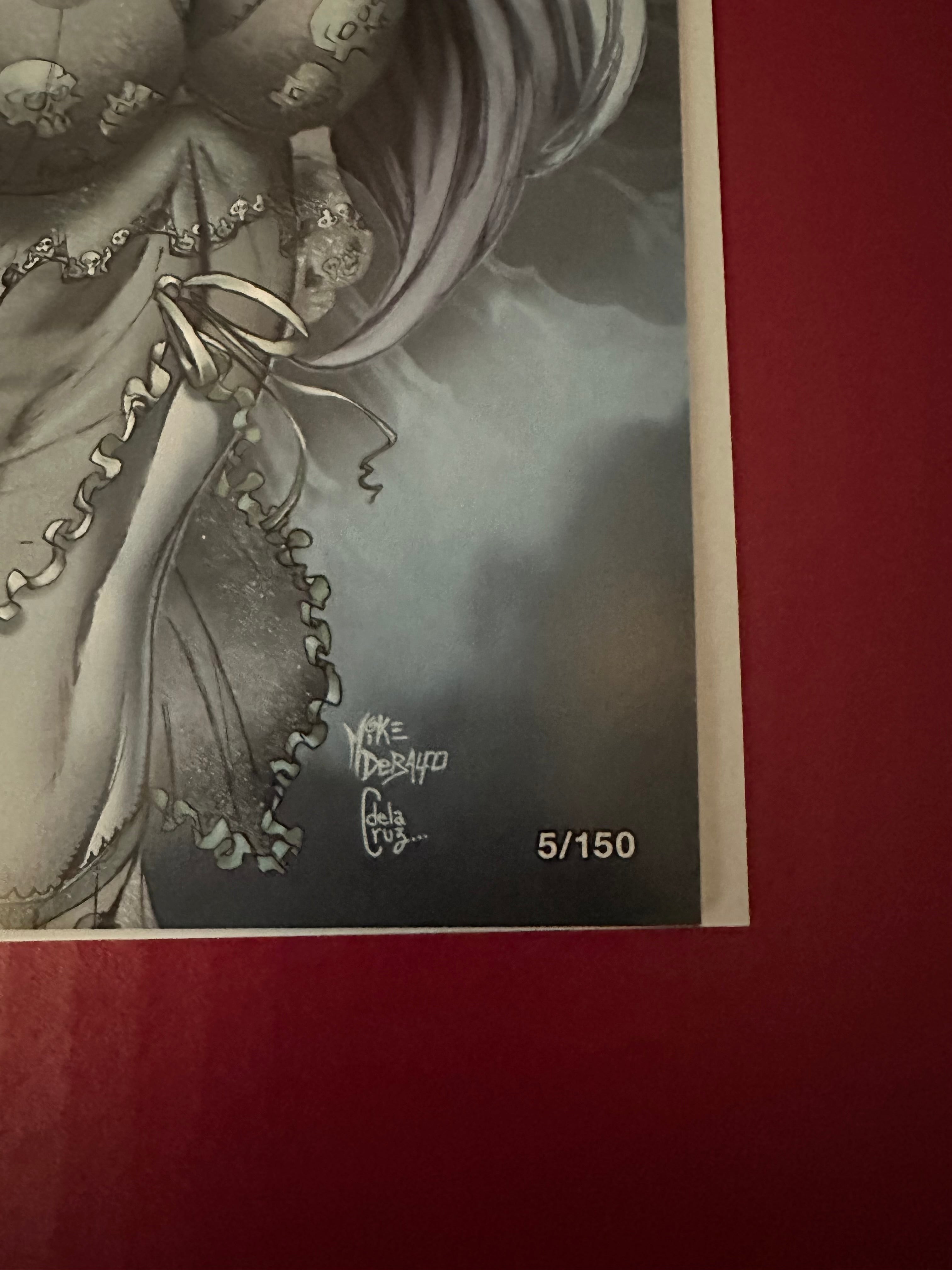 Lady Death: Fantasies #1 (2021) Mike DeBalfo Naughty Alabaster Virgin Variant (Ltd. 150) Signed