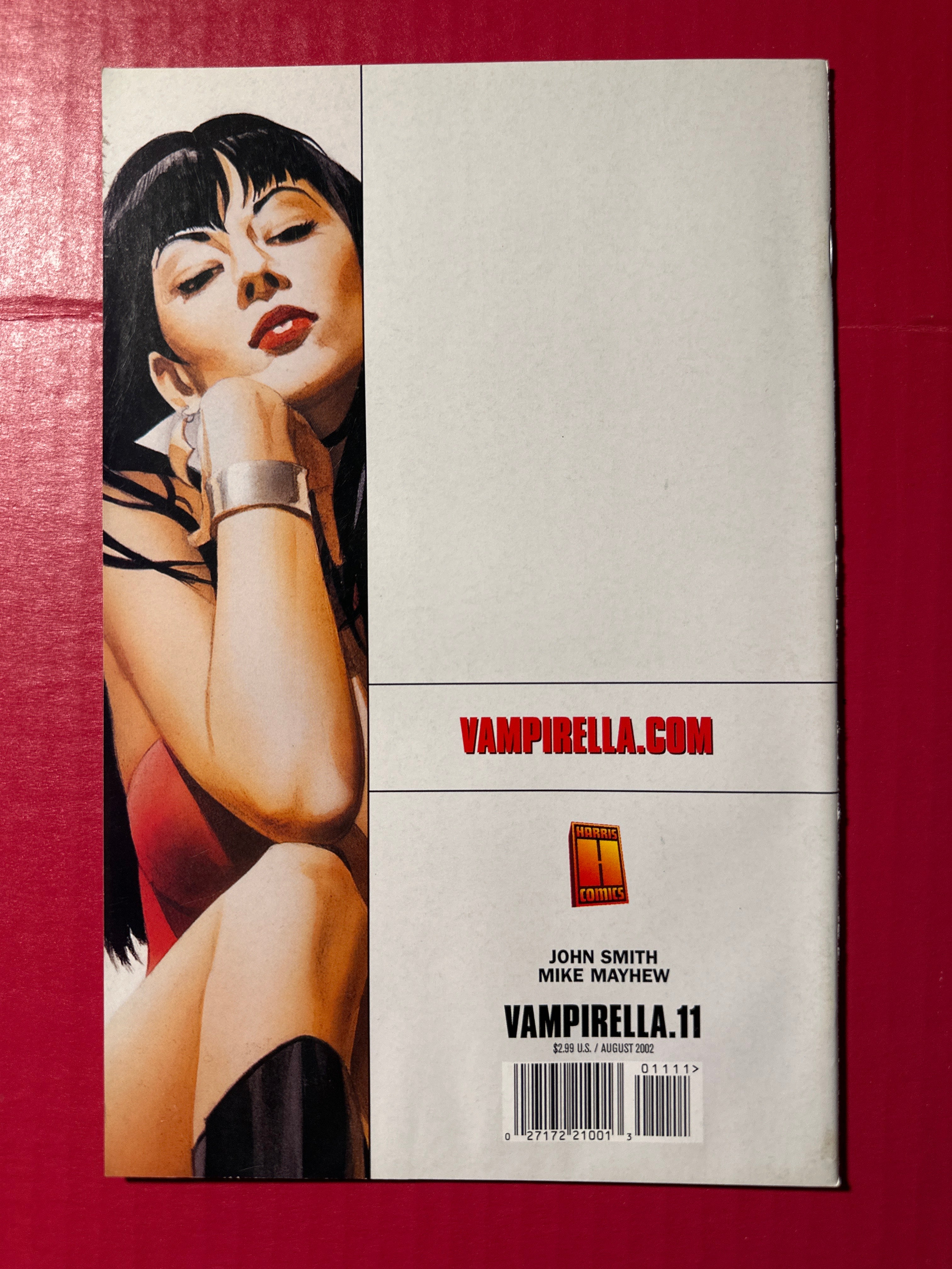 Vampirella, Vol. 3 #11A (Harris Comics 2002) Ltd to 1500 by Ugly Monkey Comics