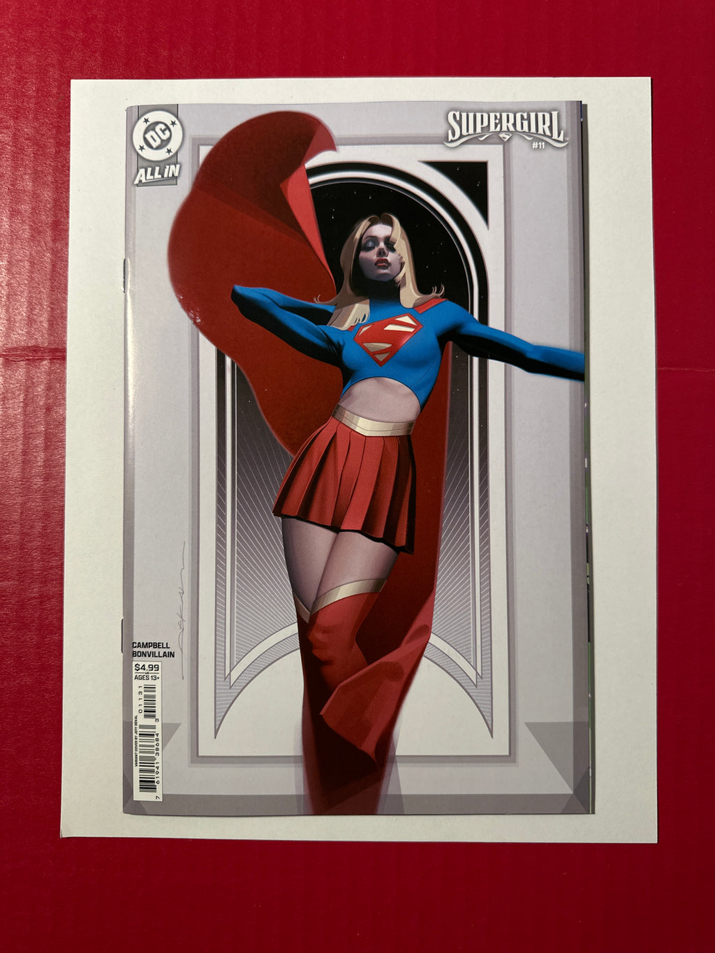 Supergirl, Vol. 8 #11C (DC Comics 2026) Jeff DÃ¨kal Variant by Ugly Monkey Comics