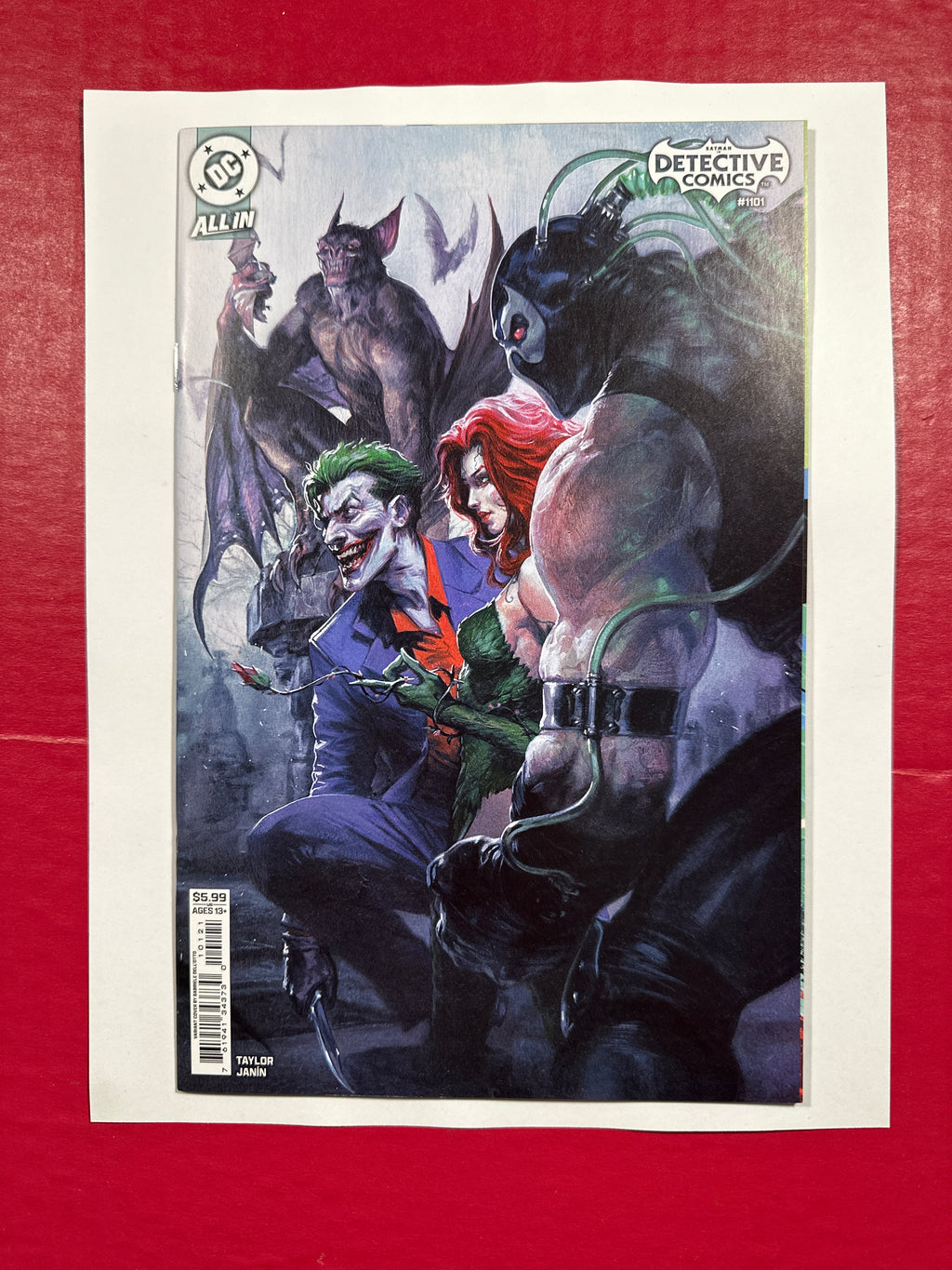 Detective Comics, Vol. 3 #1101B (DC Comics 2025) 1st appearance | Origin by Ugly Monkey Comics