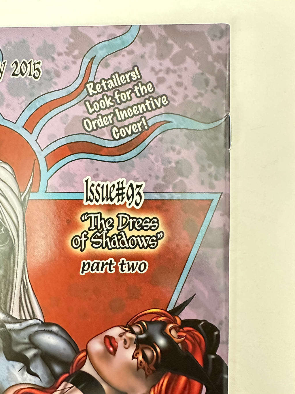 Tarot: Witch of the Black Rose #92A (2015) by Ugly Monkey Comics