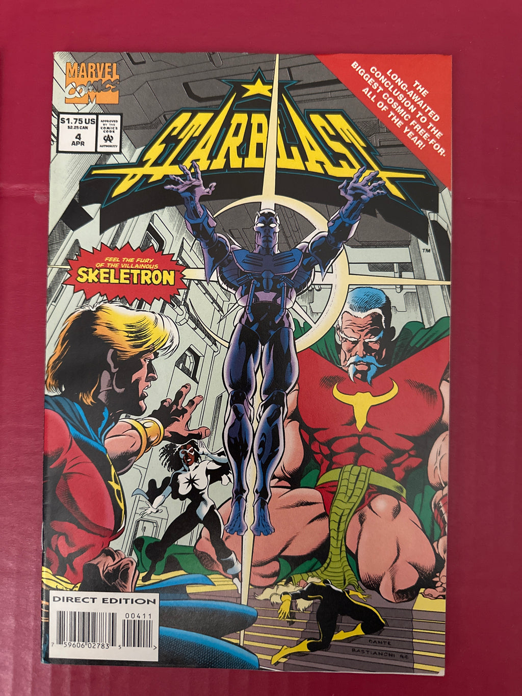 Lot of 3 Starblast Comics #2, 3, 4 (Marvel Comics 1993) by Ugly Monkey Comics