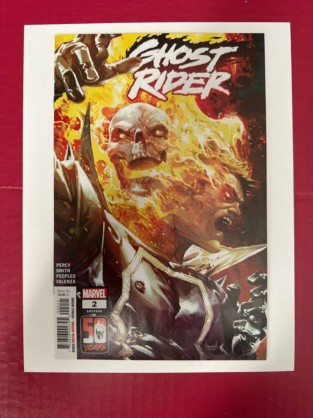Ghost Rider, Vol. 9 #2A (Marvel Comics 2022) by Ugly Monkey Comics