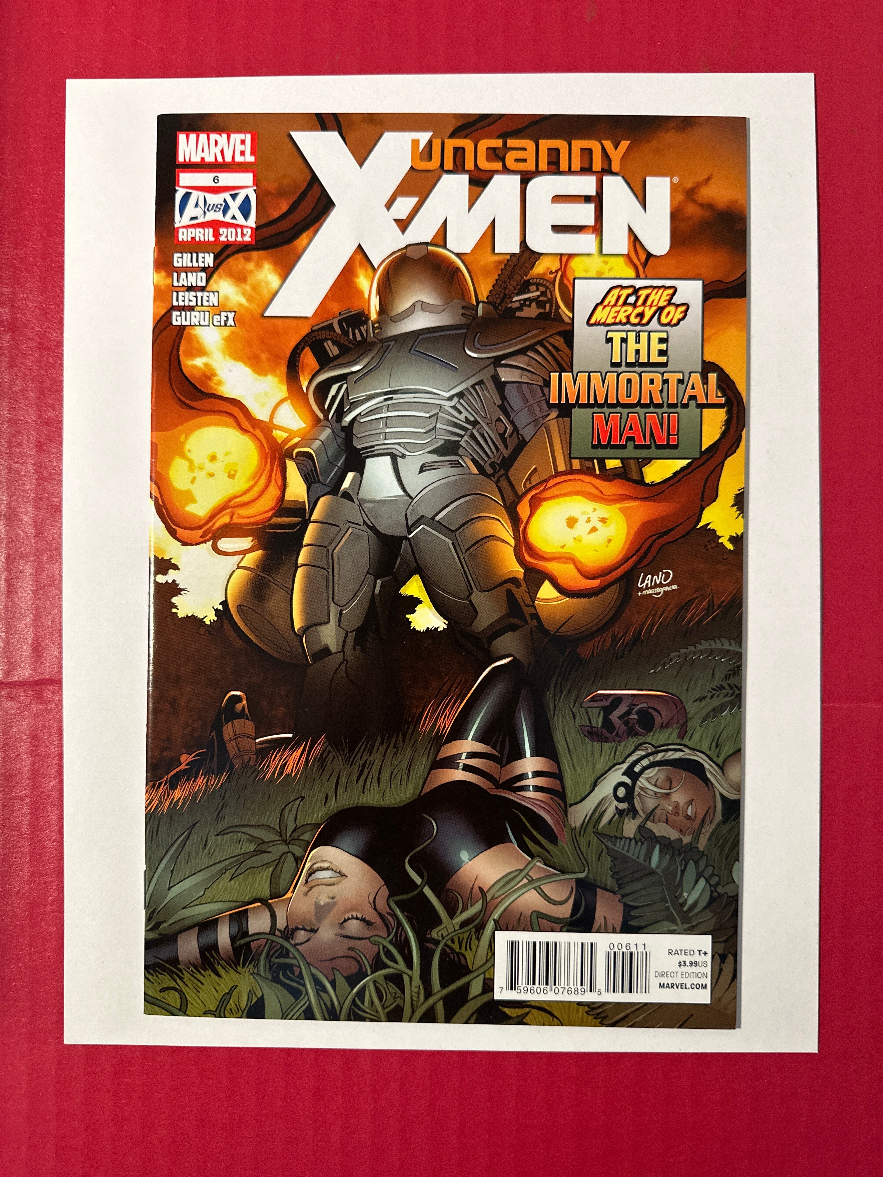 Uncanny X-Men, Vol. 2 #6 (Marvel Comics 2012) by Ugly Monkey Comics