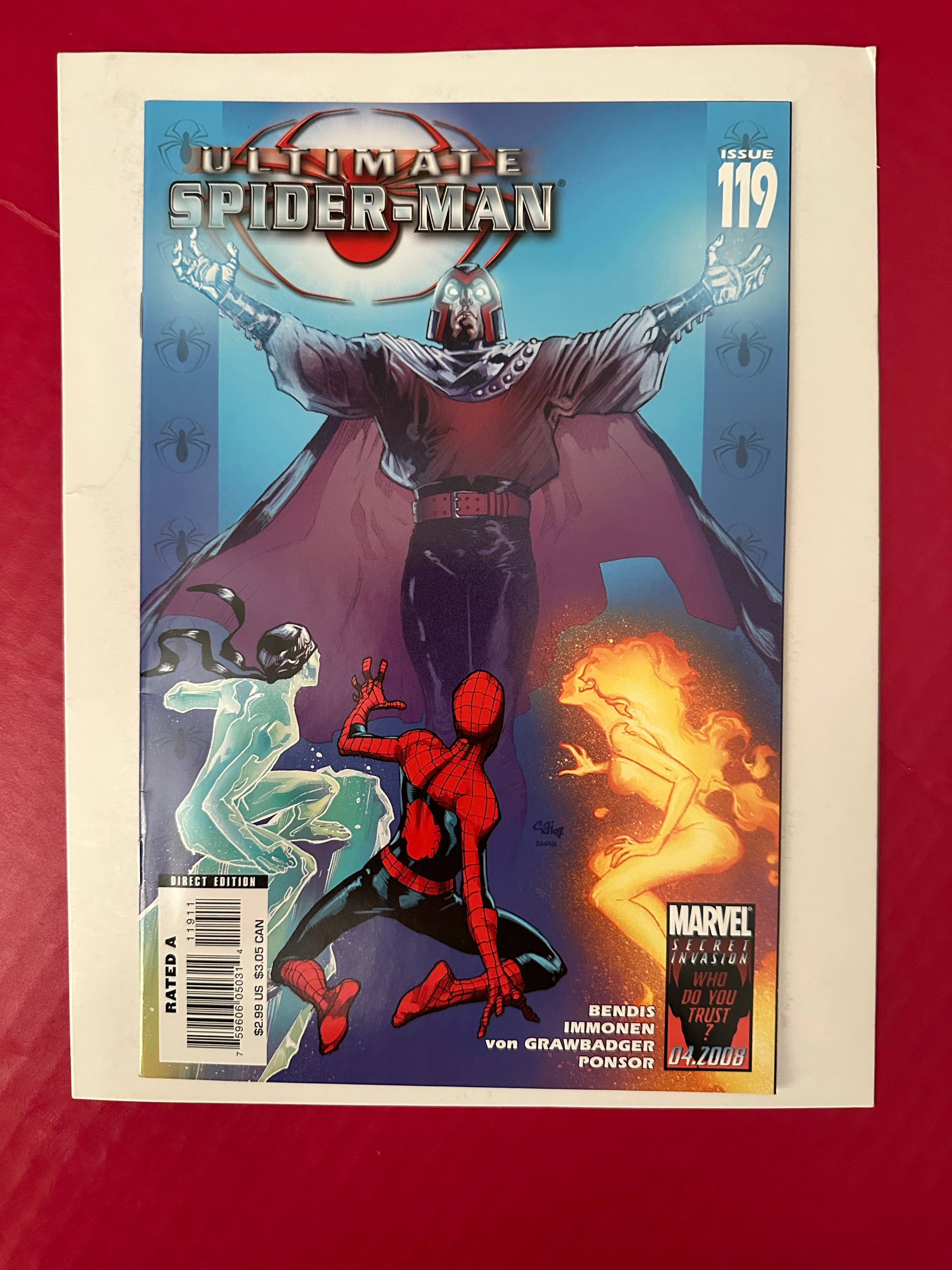 Ultimate Spider-Man #119 (2008) by Ugly Monkey Comics