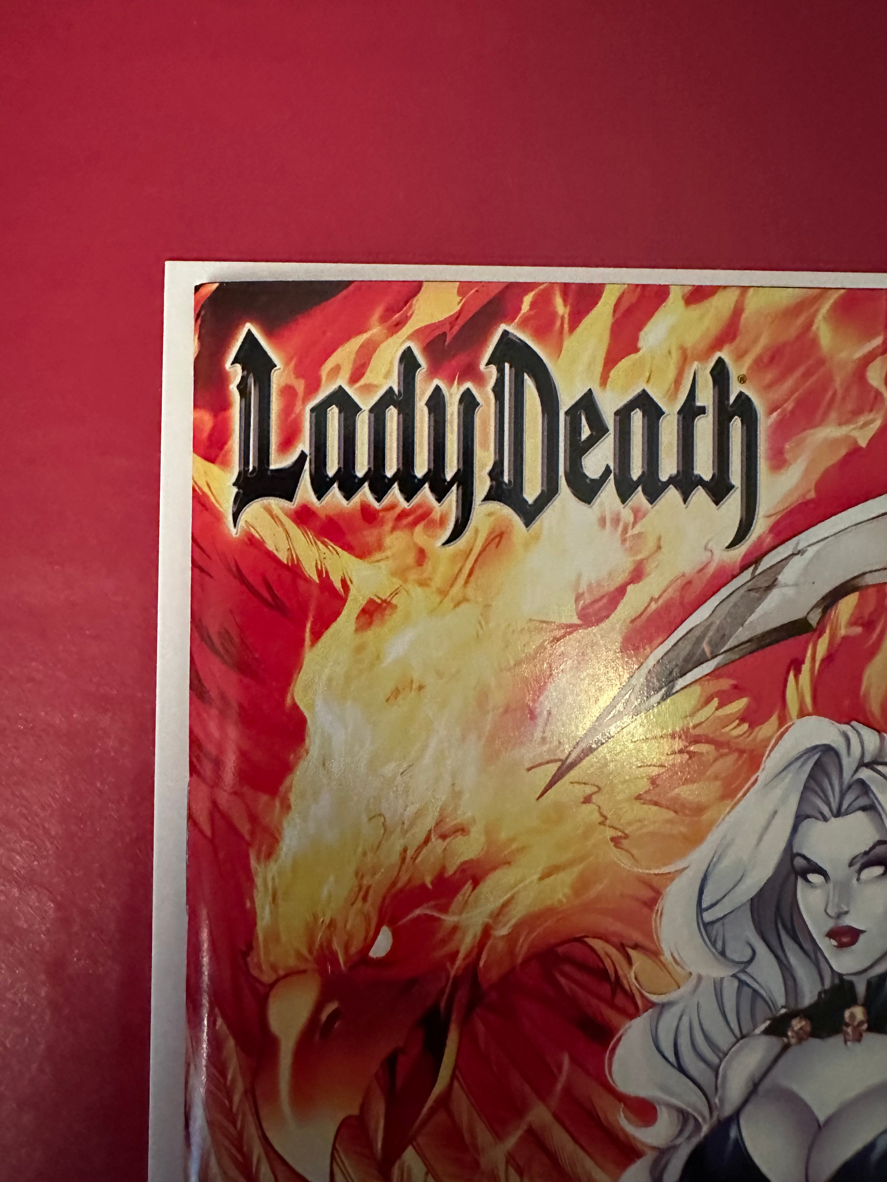 Lady Death: Nightmare Symphony #1 (2018) Ryan Kincaid & Hedwin Zaldiva Phoenix Triumphant Edition (Ltd. 150) Signed