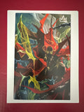 King Spawn #8B (2022) 1st app. The King Slayer (Simon), 1st full app. Black Azrael by Ugly Monkey Comics