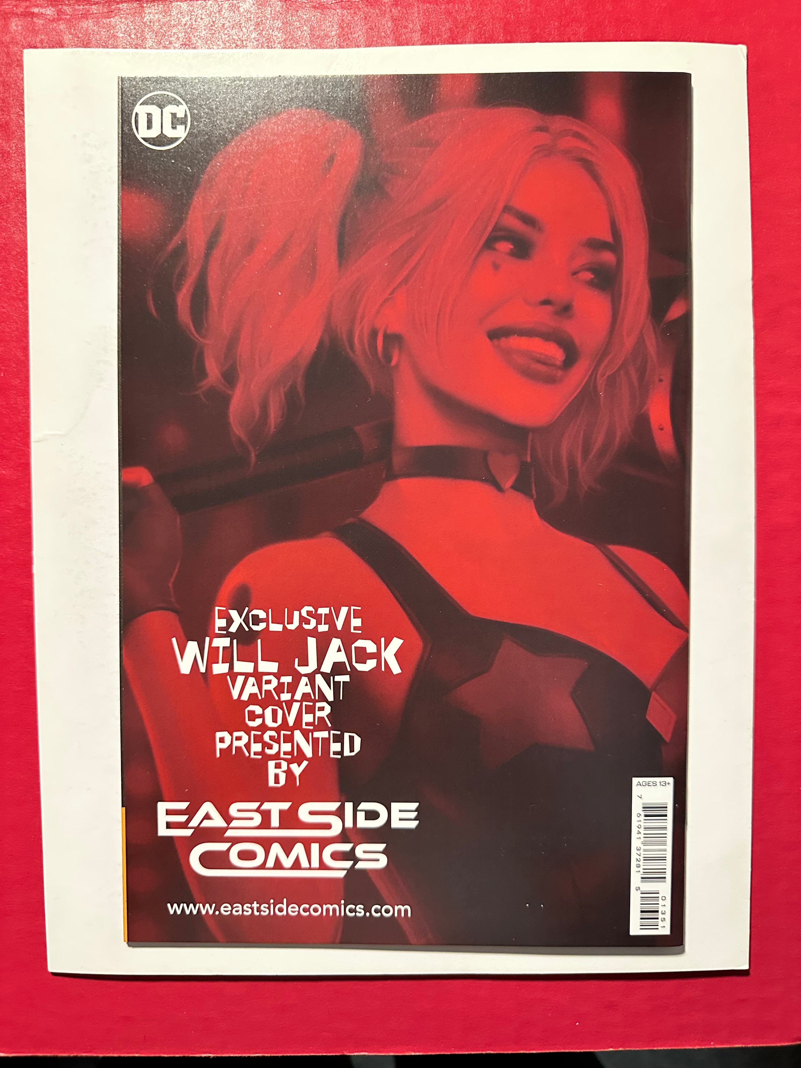 Harley Quinn, Vol. 4 #13 (2022) Will Jack Trade Dress Variant KEY 1st App