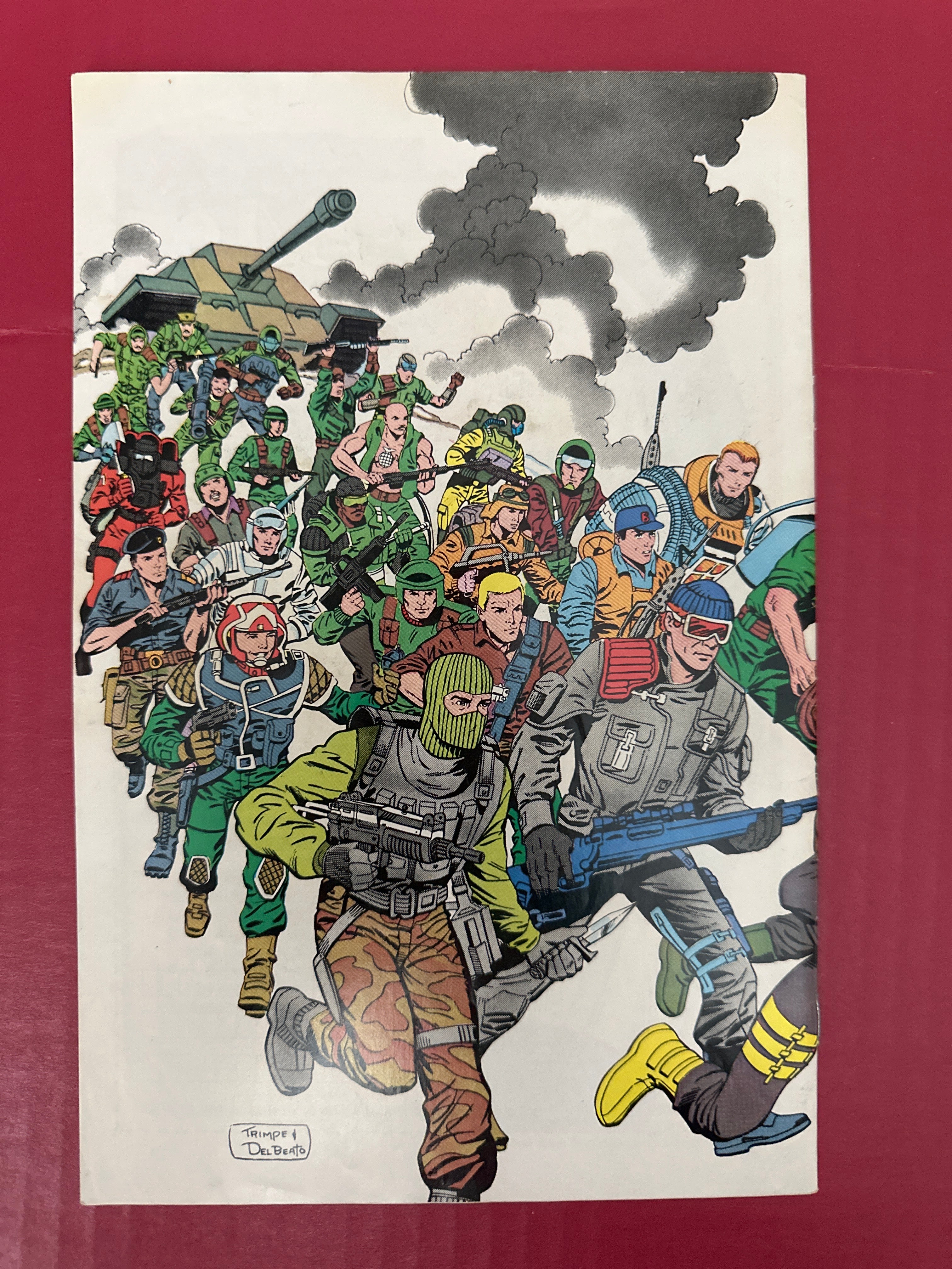G.I. Joe: Order of Battle #1B (Marvel Comics 1986) by Ugly Monkey Comics