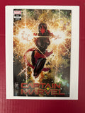 Captain Marvel, Vol. 11 #11C (Marvel Comics 2019) Tan Exclusive Variant by Ugly Monkey Comics