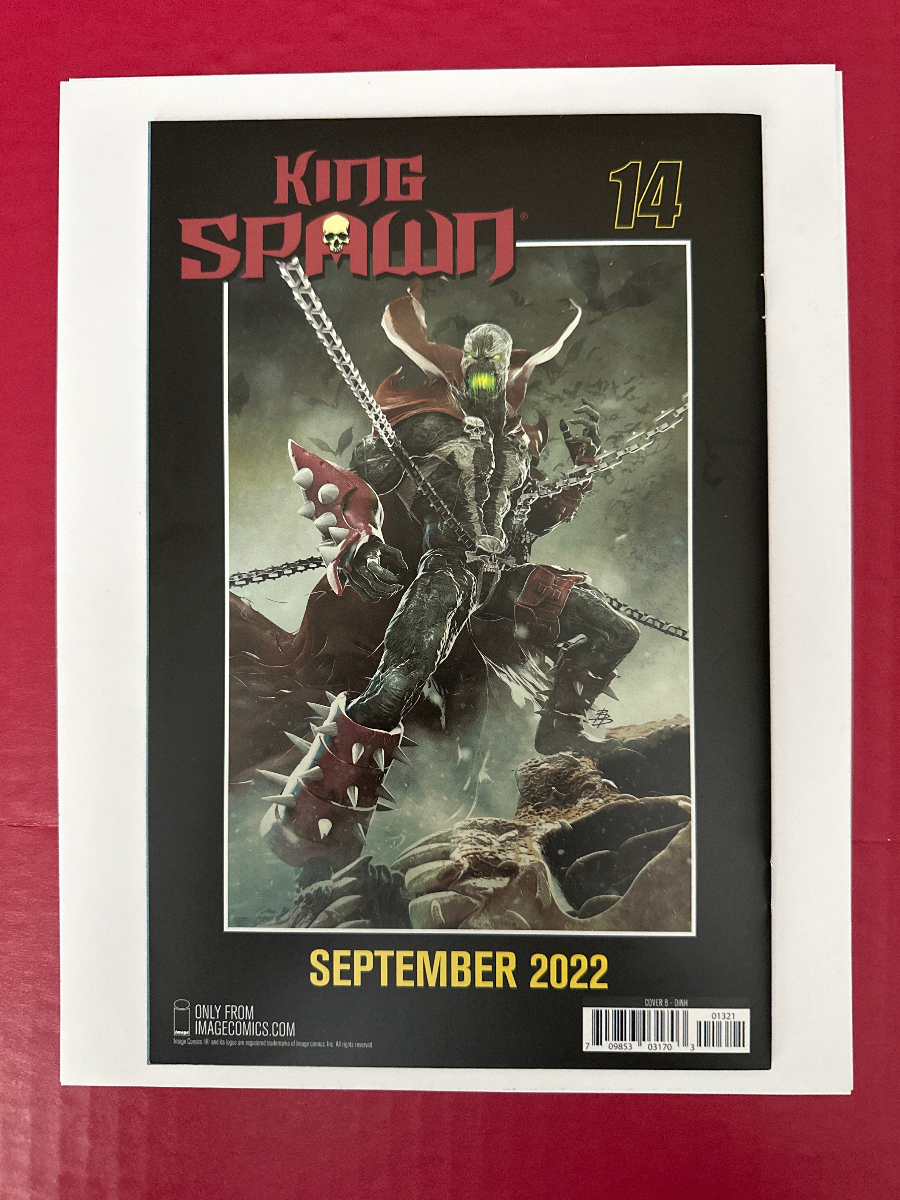 King Spawn #13B (2022) by Ugly Monkey Comics
