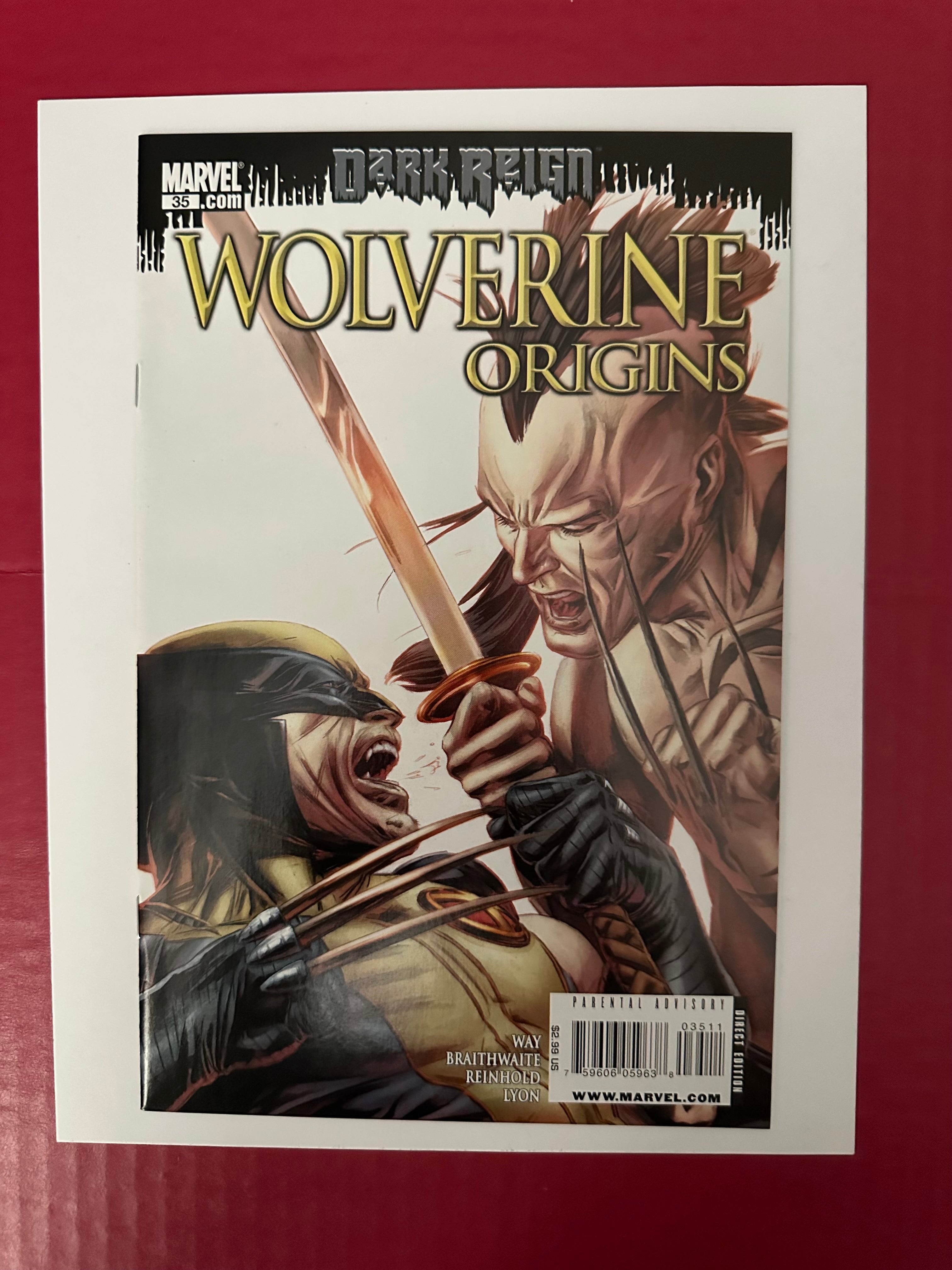 Wolverine: Origins #35A (2009) by Ugly Monkey Comics