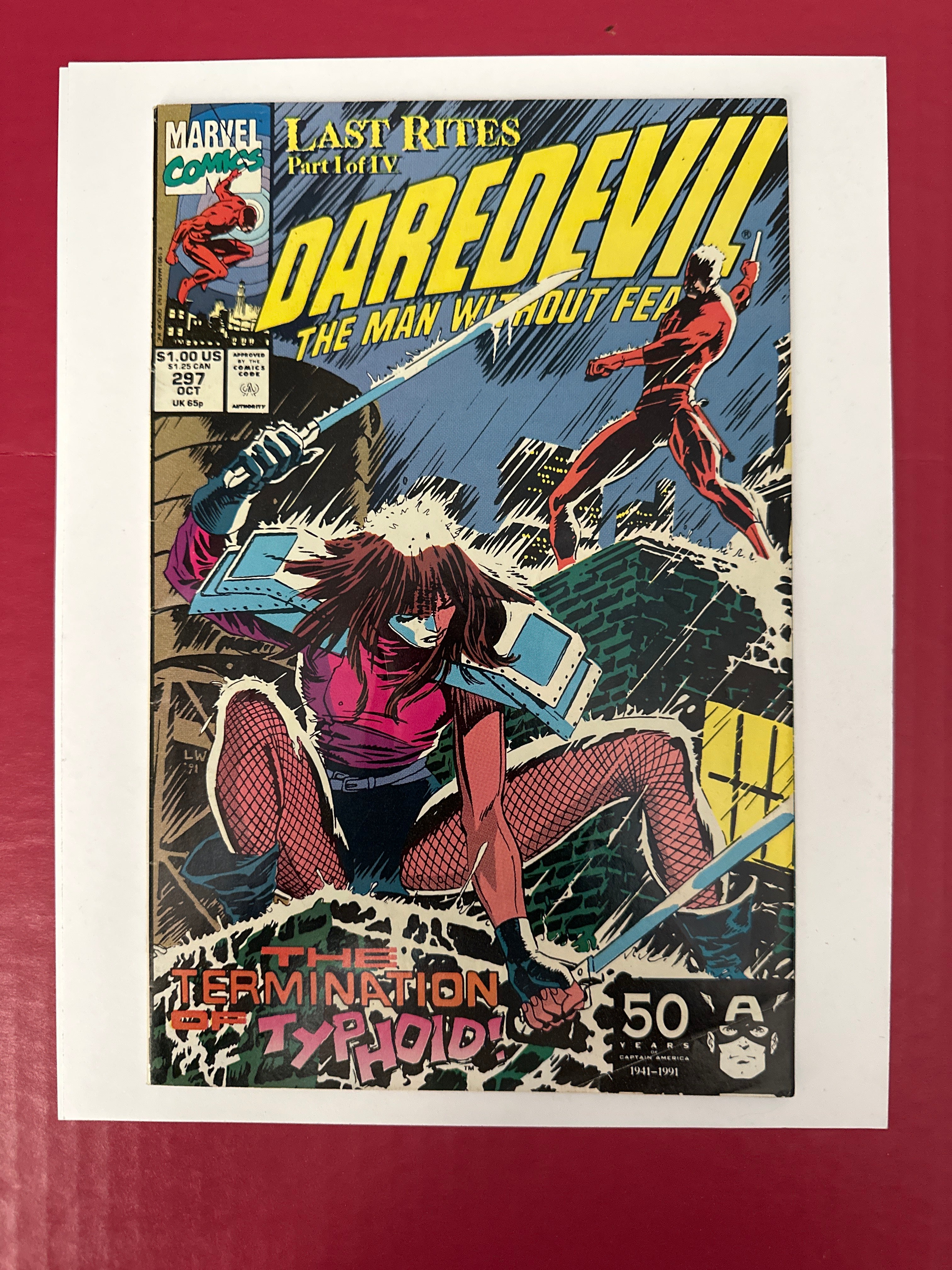 Daredevil, Vol. 1 #297A (1991) Direct Edition by Ugly Monkey Comics