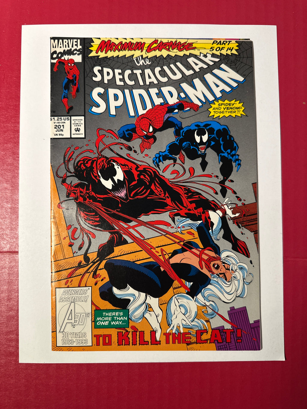 The Spectacular Spider-Man, Vol. 1 #201 (Marvel Comics 1993) Direct Edition by Ugly Monkey Comics