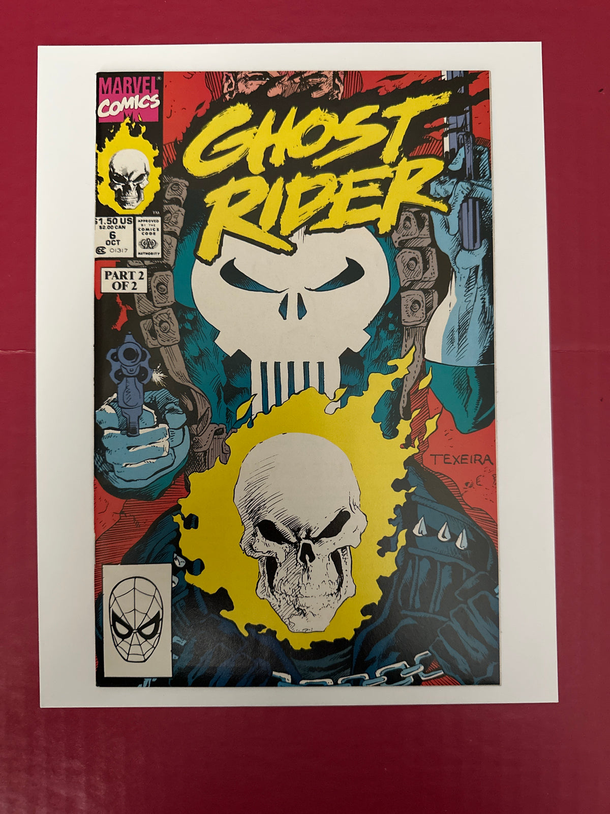 Ghost Rider, Vol. 2 (1990-1998) #6A (Marvel Comics 1990) by Ugly Monkey Comics