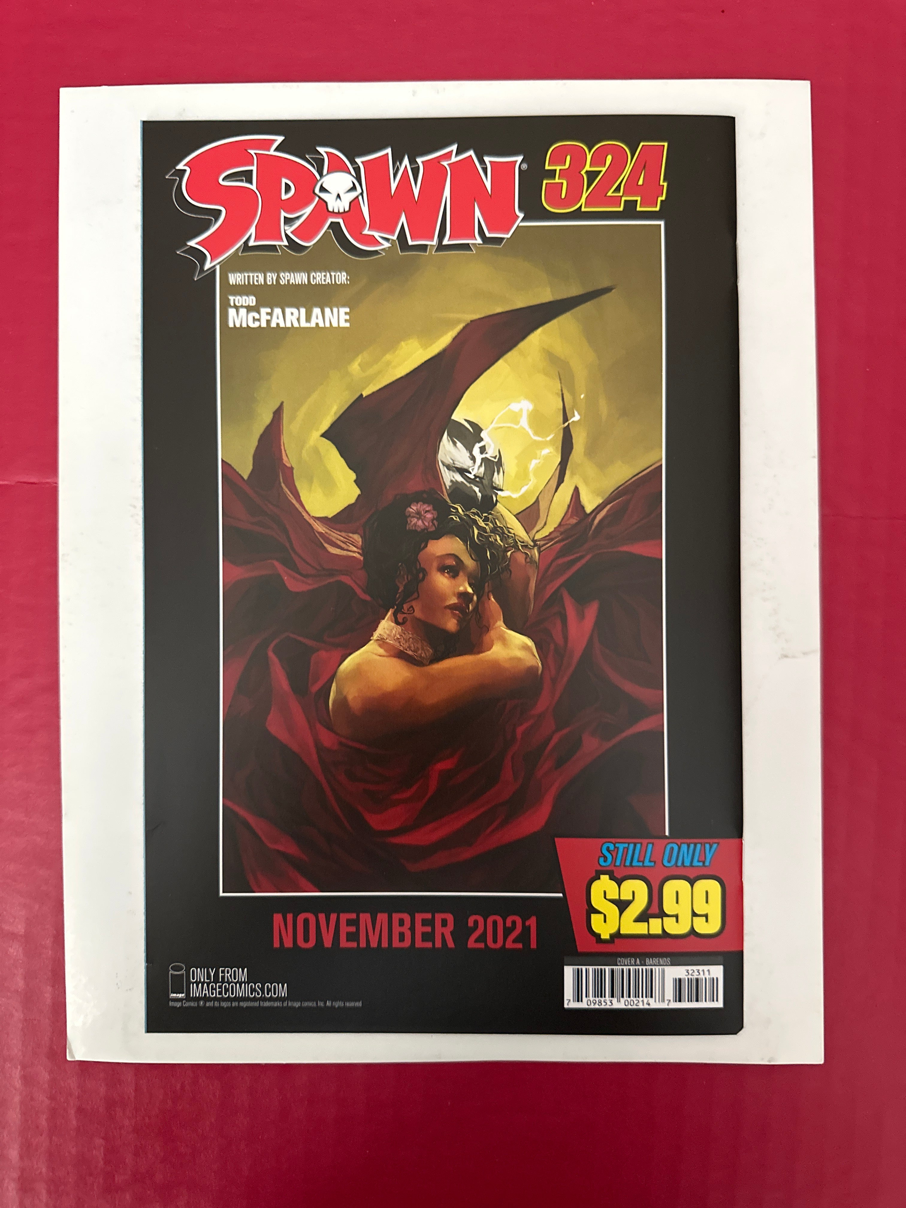 Spawn #323A (2021) by Ugly Monkey Comics