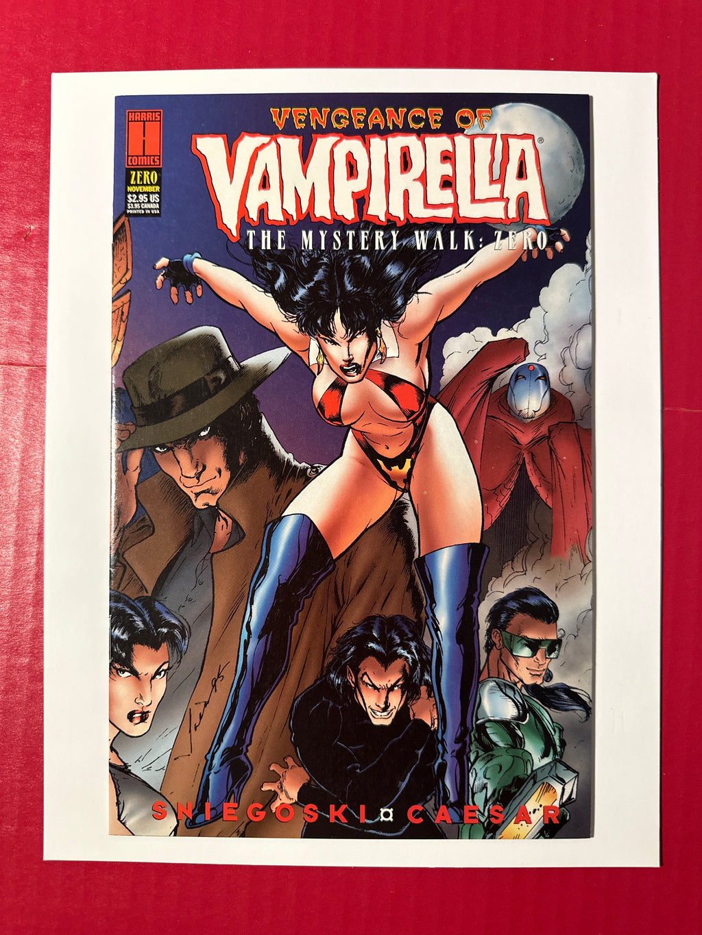 Vengeance of Vampirella #0 (Harris Comics 1995) by Ugly Monkey Comics