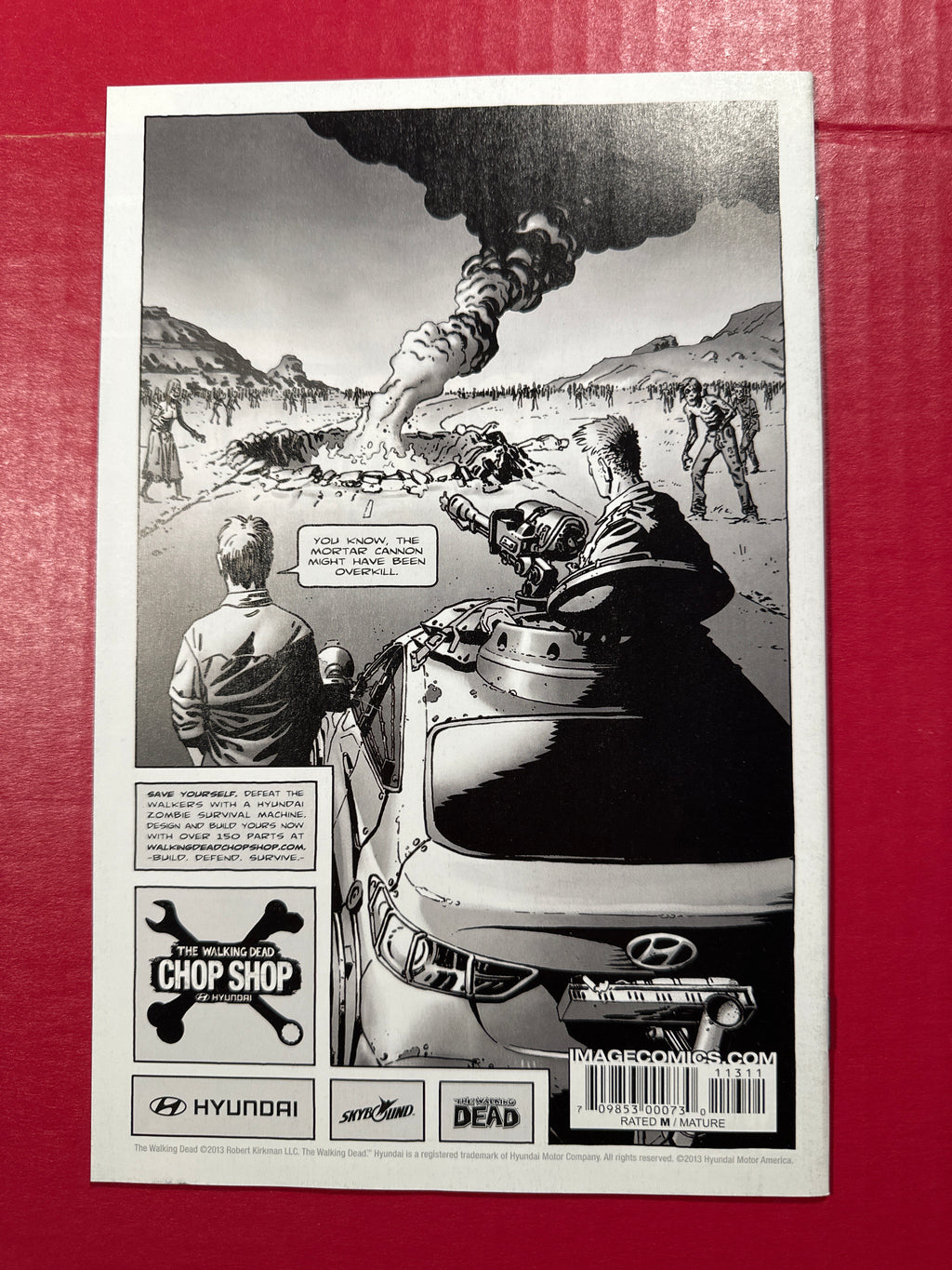The Walking Dead #113 (Image Comics 2013) by Ugly Monkey Comics