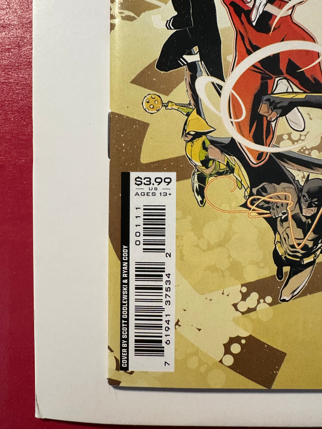 Justice League vs. The Legion of Super-Heroes #1 (2022) Double Signed by Ugly Monkey Comics