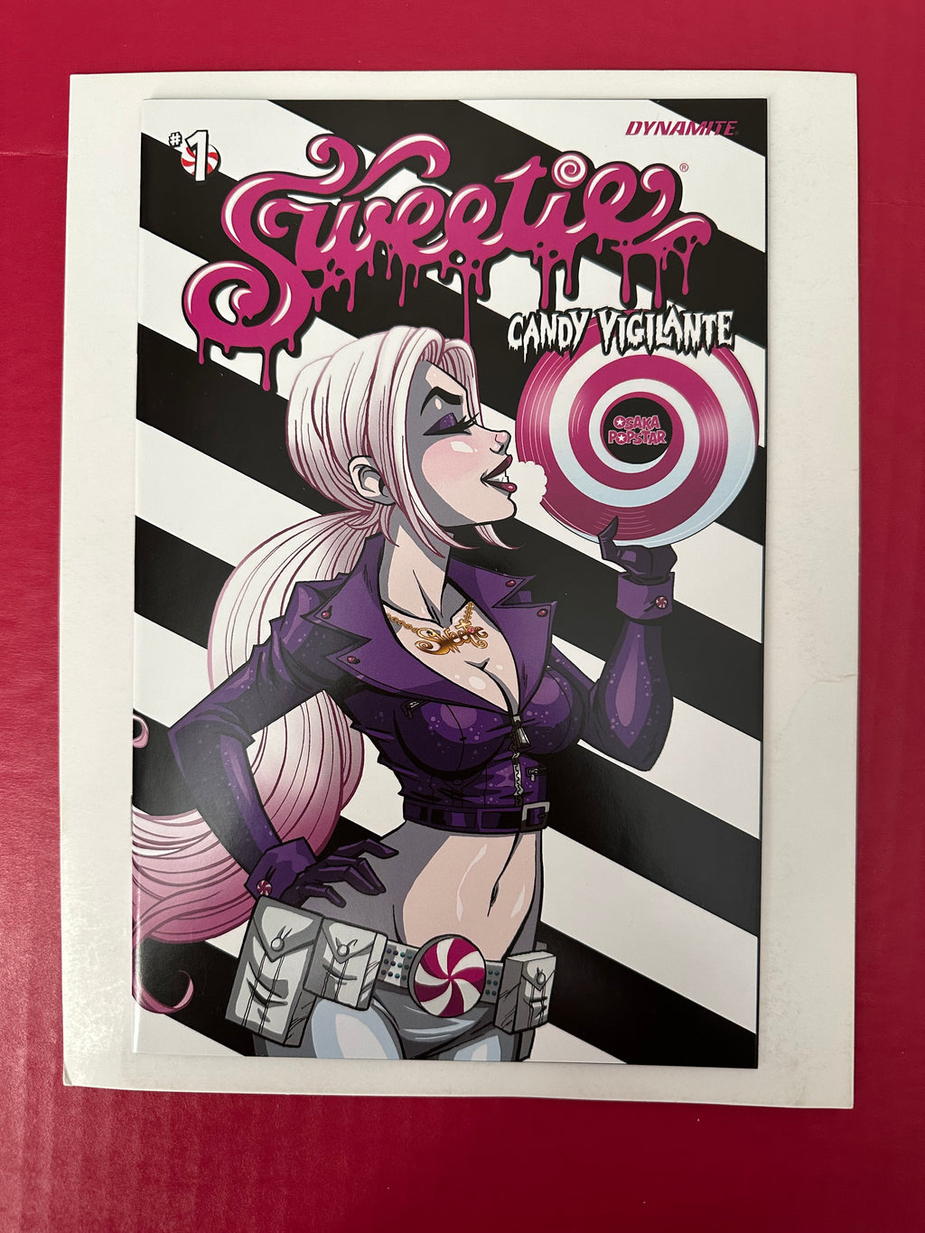 Sweetie Candy Vigilante #1 (2022) Josh Howard Osaka Popstar Cover by Ugly Monkey Comics