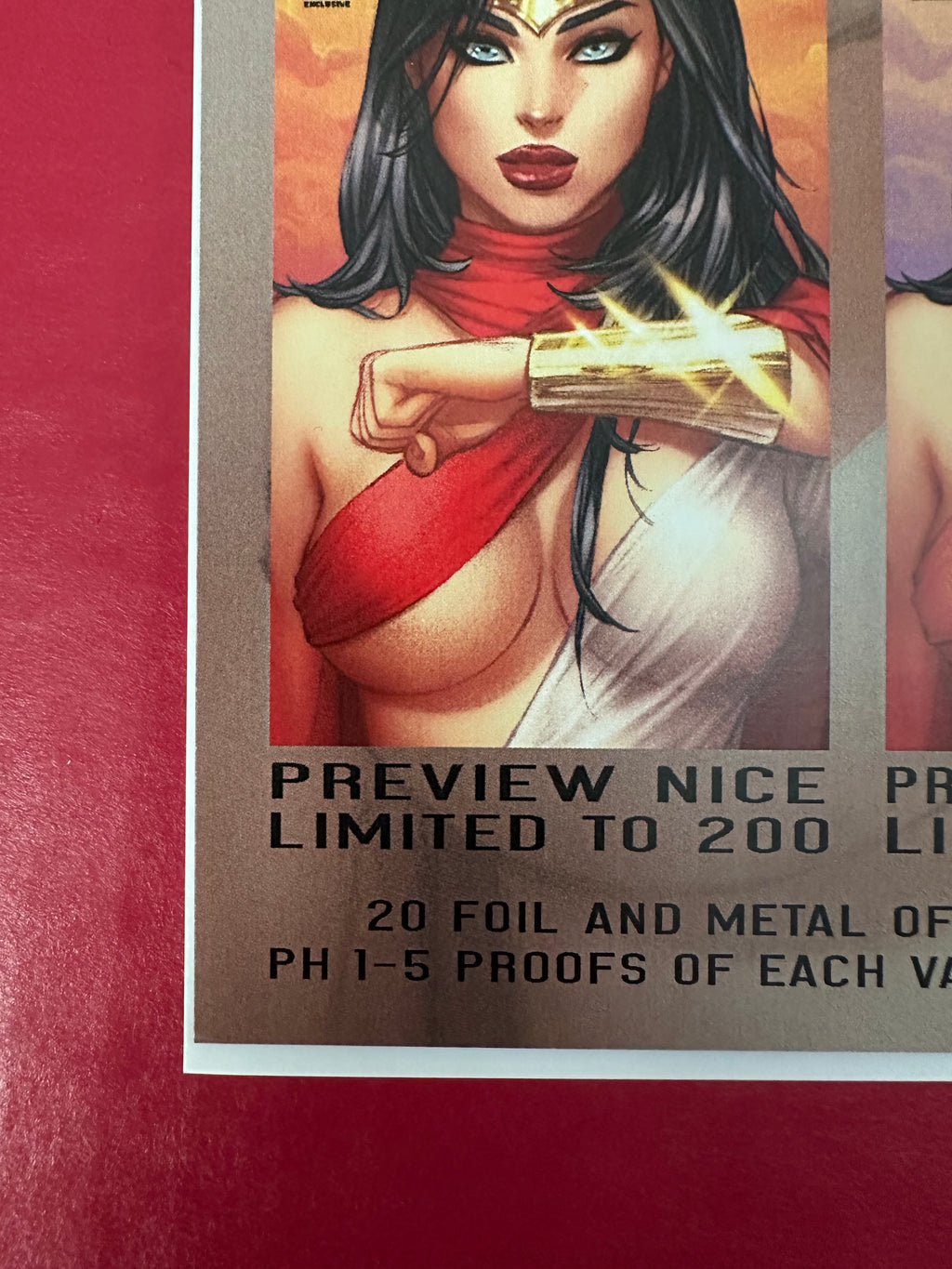Power Hour Preview Edition #2 (2023) Dallas Fan Expo Exclusive Naughty Virgin Limited to 375 Signed by eBas Preview Edition by Ugly Monkey Comics