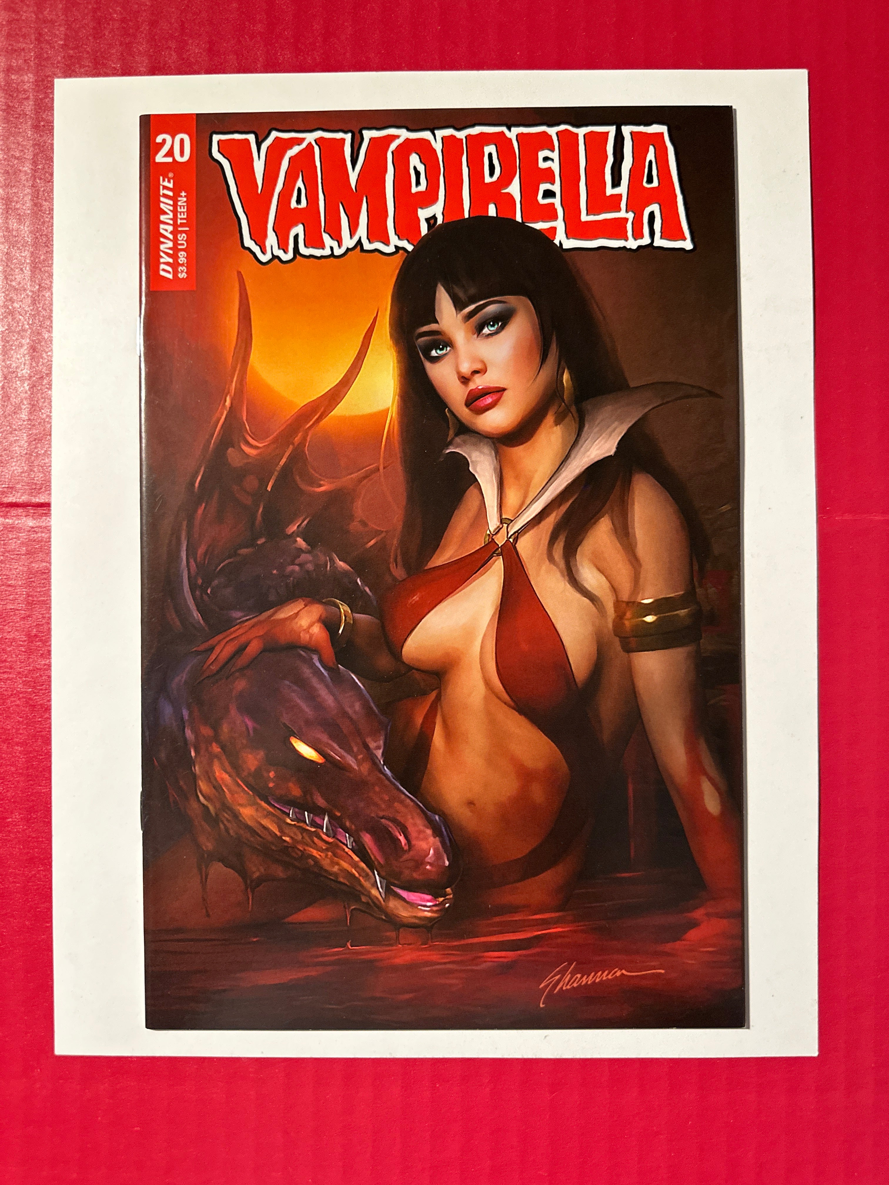 Vampirella, Vol. 6 #20C (Dynamite Entertainment 2021) Variant Shannon Maer Cover by Ugly Monkey Comics