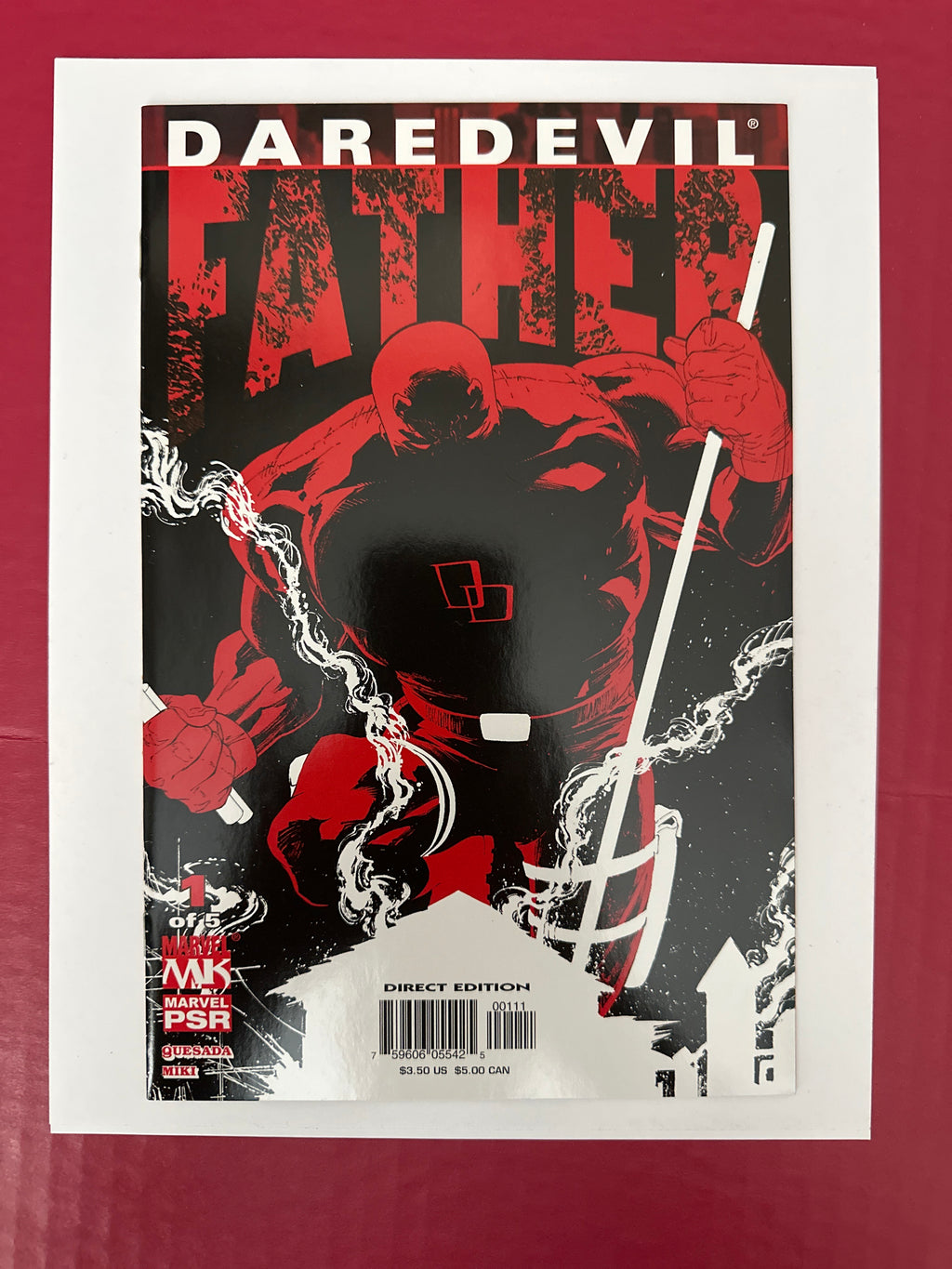 Daredevil: Father #1A (2004 Marvel Comics) by Ugly Monkey Comics