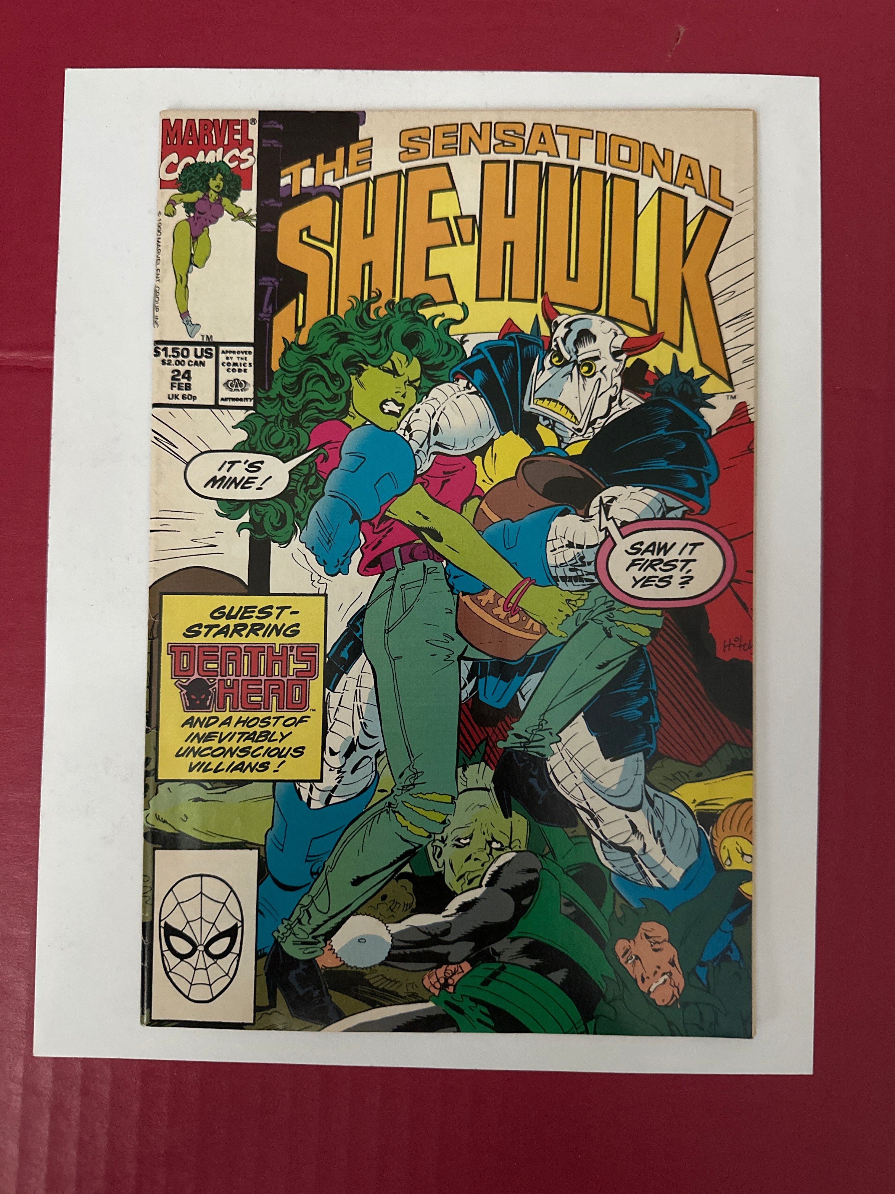 The Sensational She-Hulk #24 (Marvel Comics 1991) by Ugly Monkey Comics