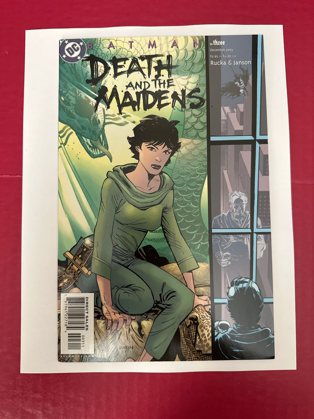 Batman: Death and the Maidens #3 (DC Comics 2003) by Ugly Monkey Comics
