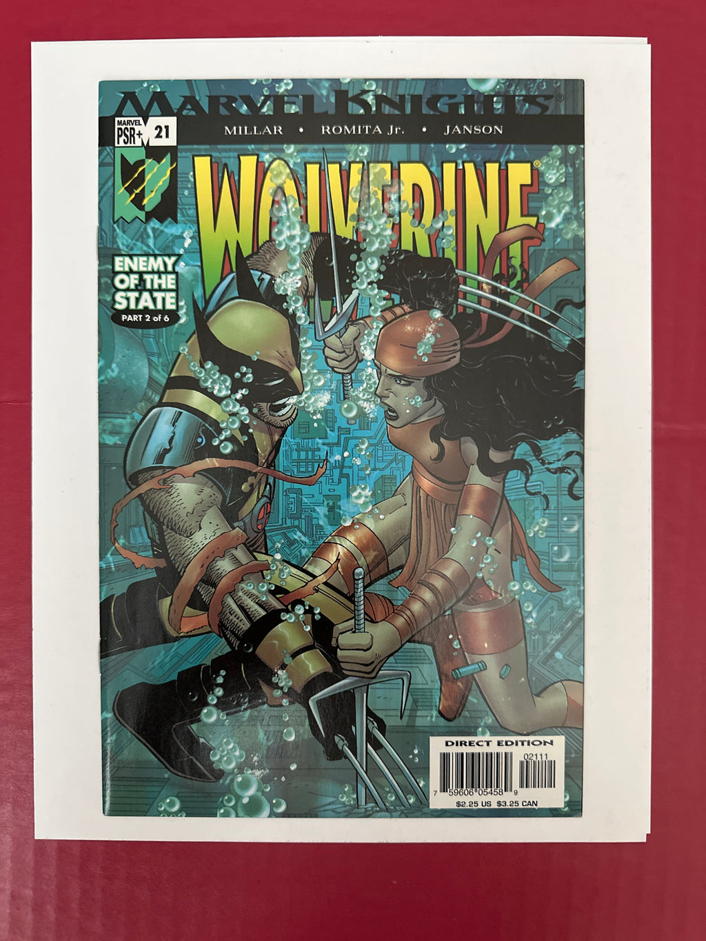 Wolverine, Vol. 3 #21A (2004) by Ugly Monkey Comics