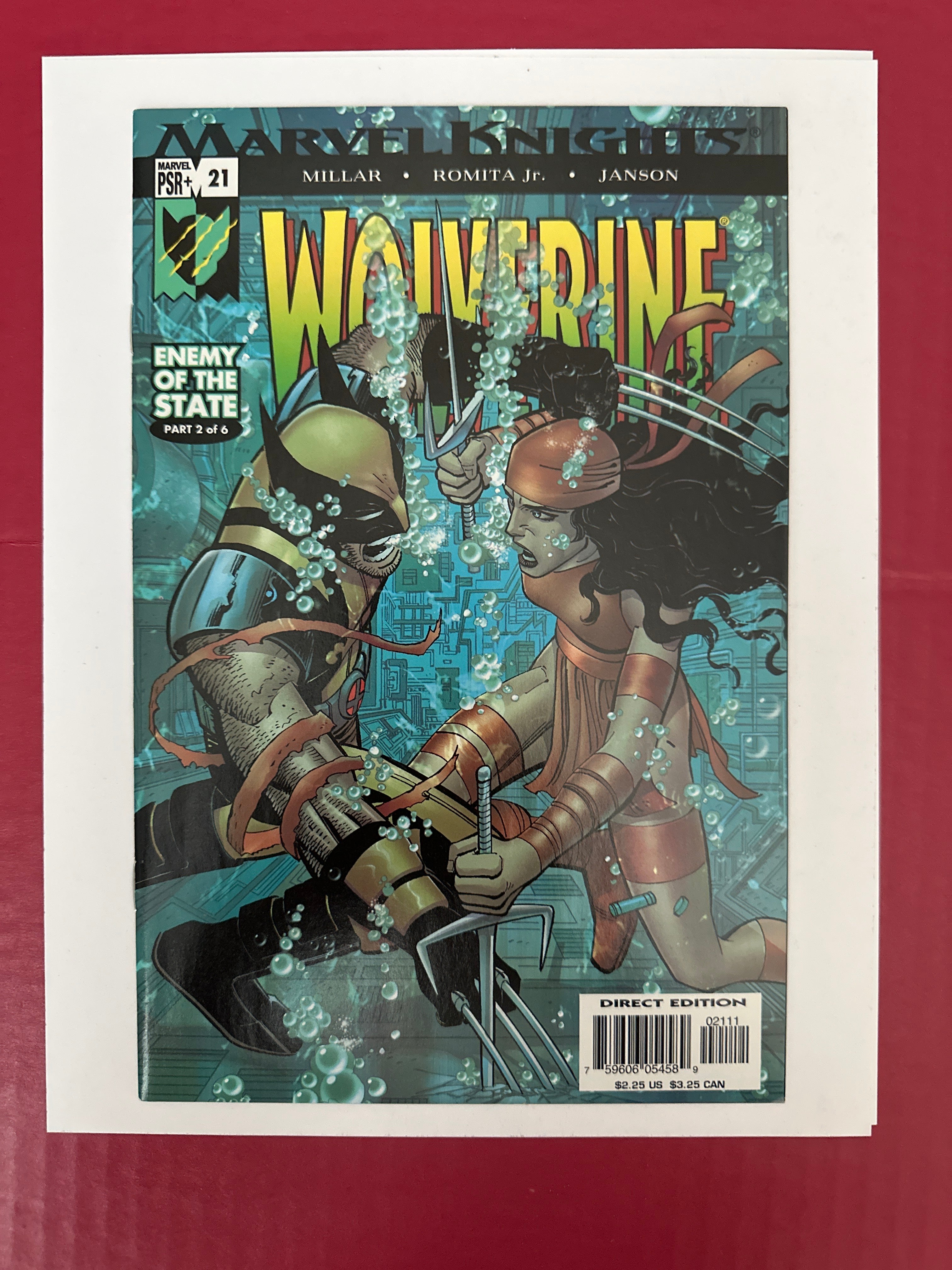 Wolverine, Vol. 3 #21A (2004) by Ugly Monkey Comics