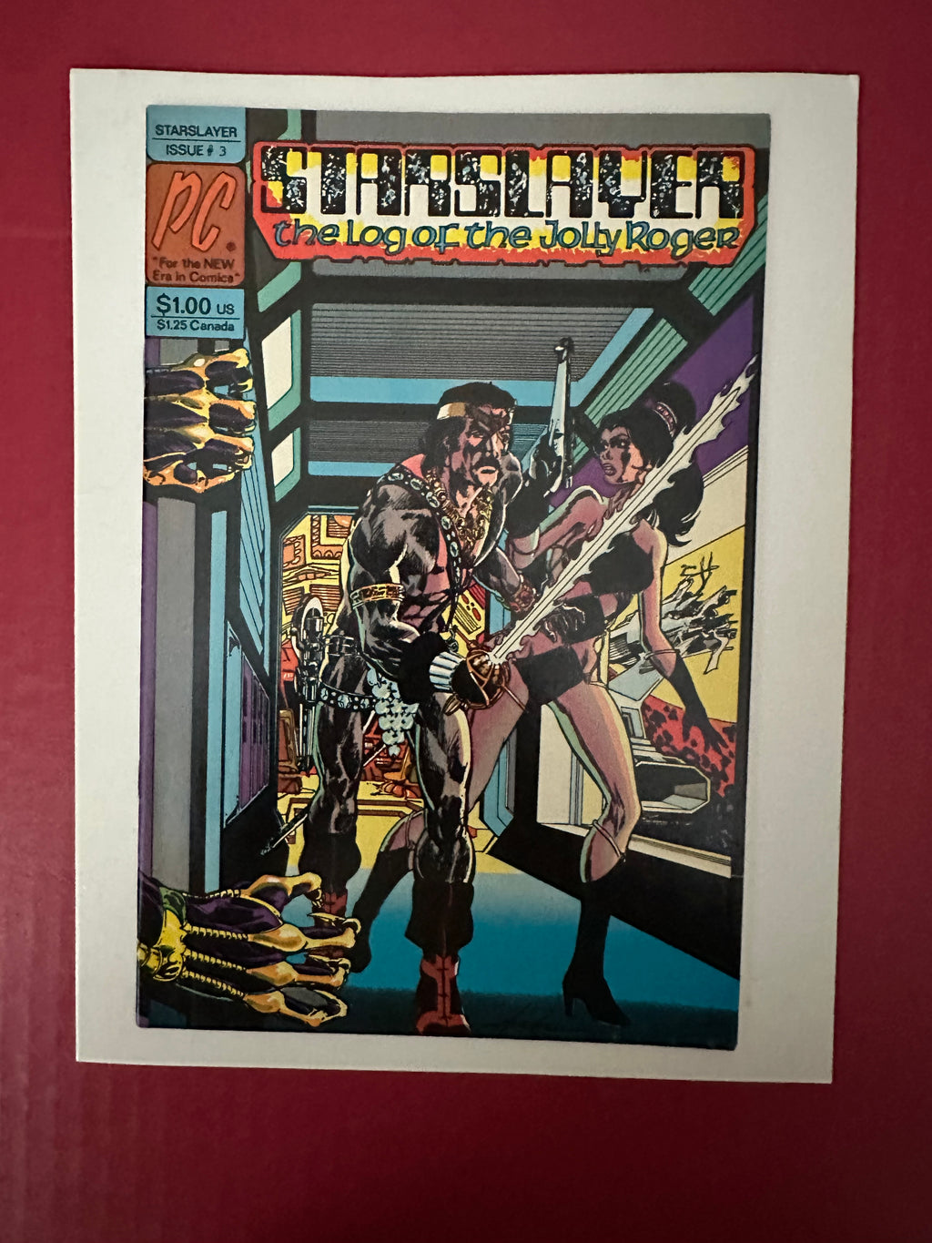 Starslayer, Vol. 1 #3 (1982) KEY 2nd app. The Rocketeer