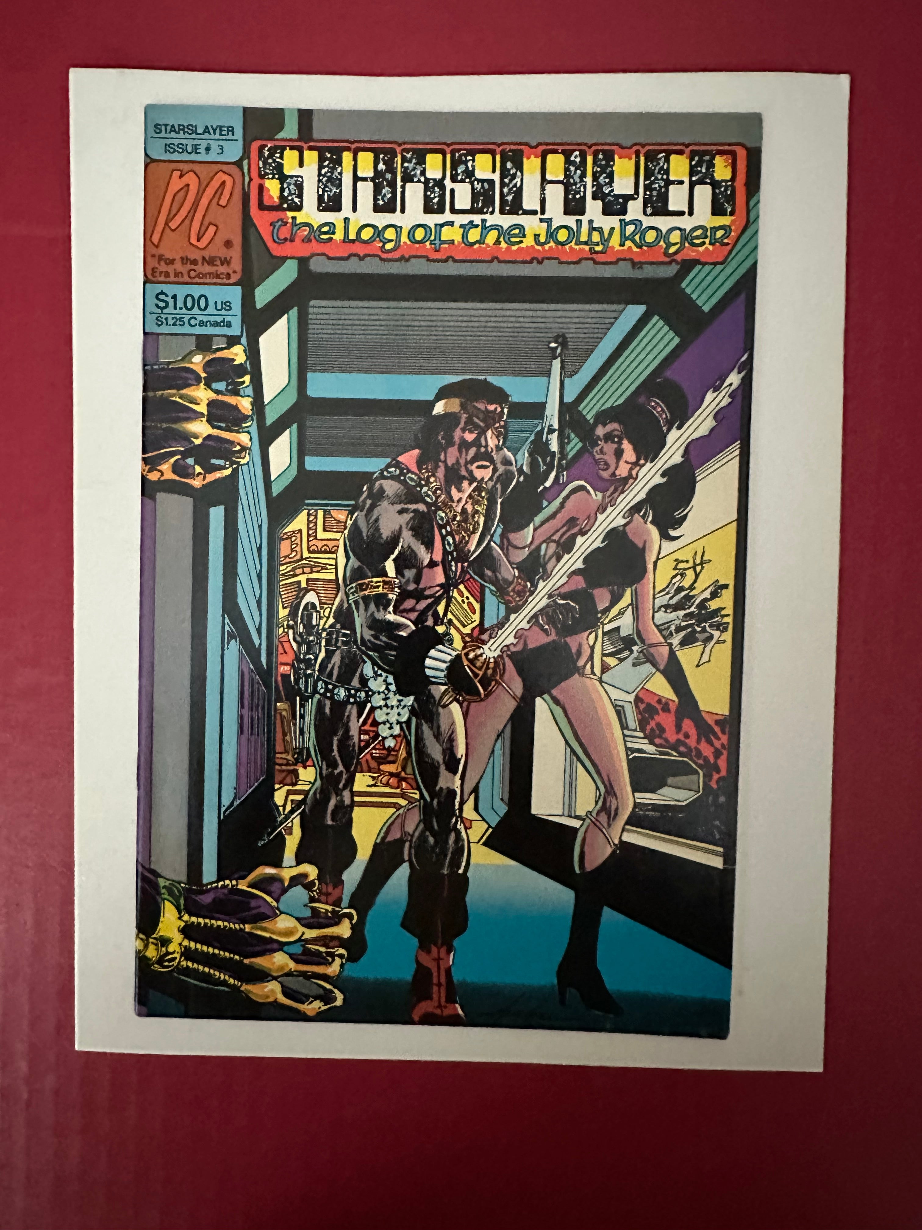 Starslayer, Vol. 1 #3 (1982) KEY 2nd app. The Rocketeer