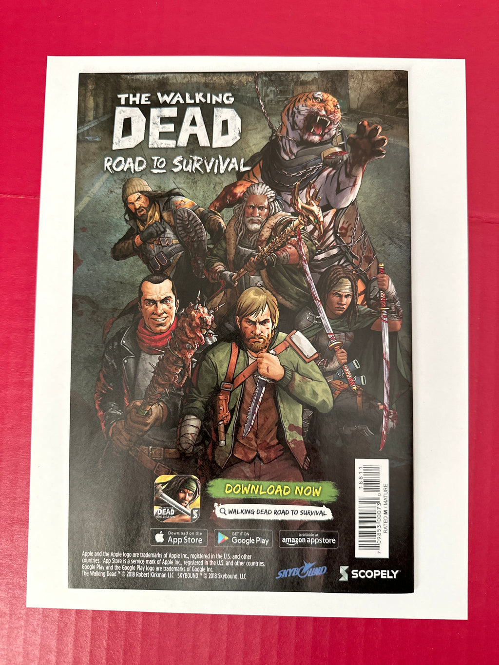 The Walking Dead #188 (Image Comics 2019) Charlie Adlard & Dave Stewart Cover by Ugly Monkey Comics