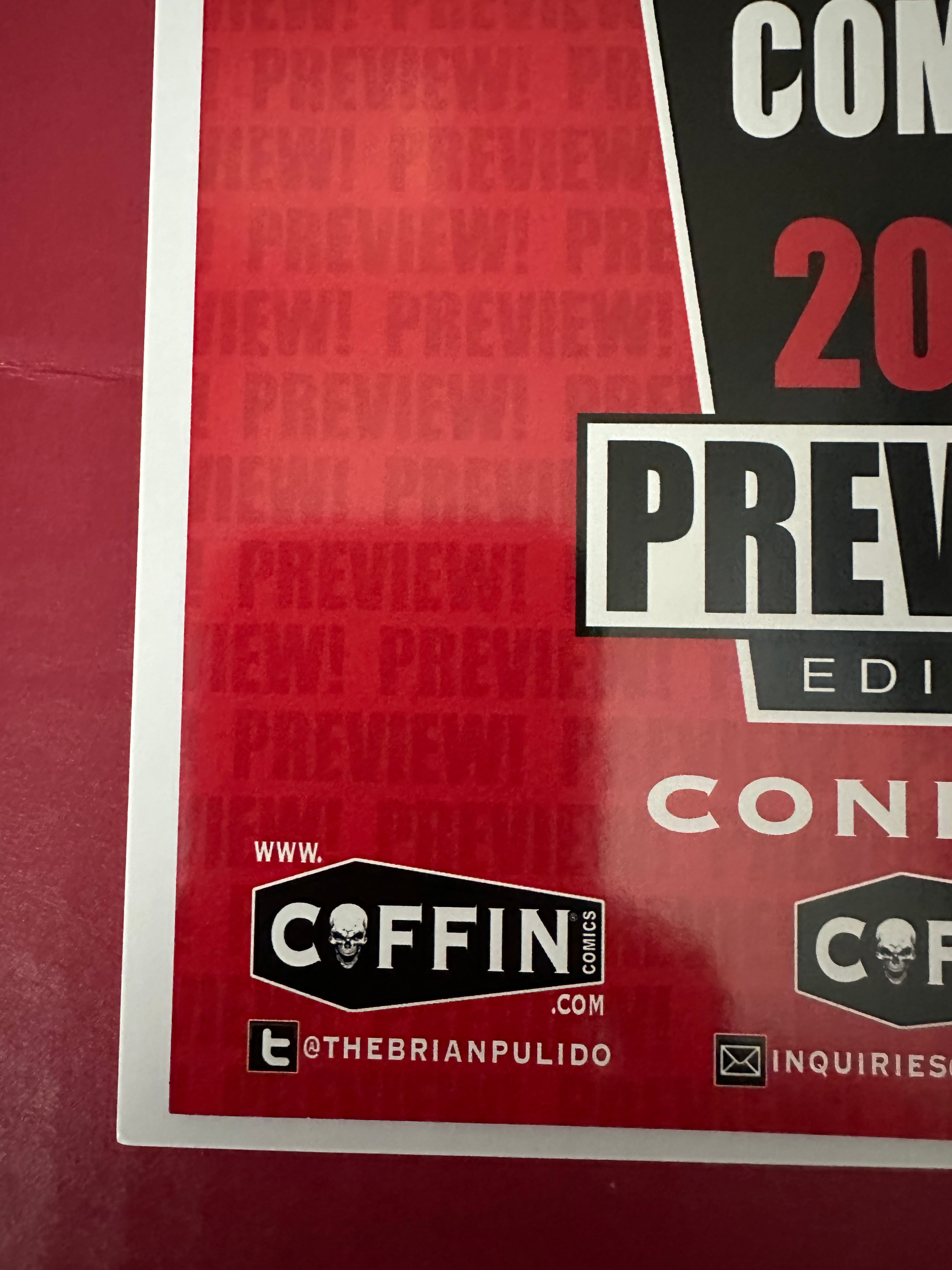 Coffin Comics 2024 Preview Signed with COA Swornfest Edition (Ltd. 425) by Ugly Monkey Comics