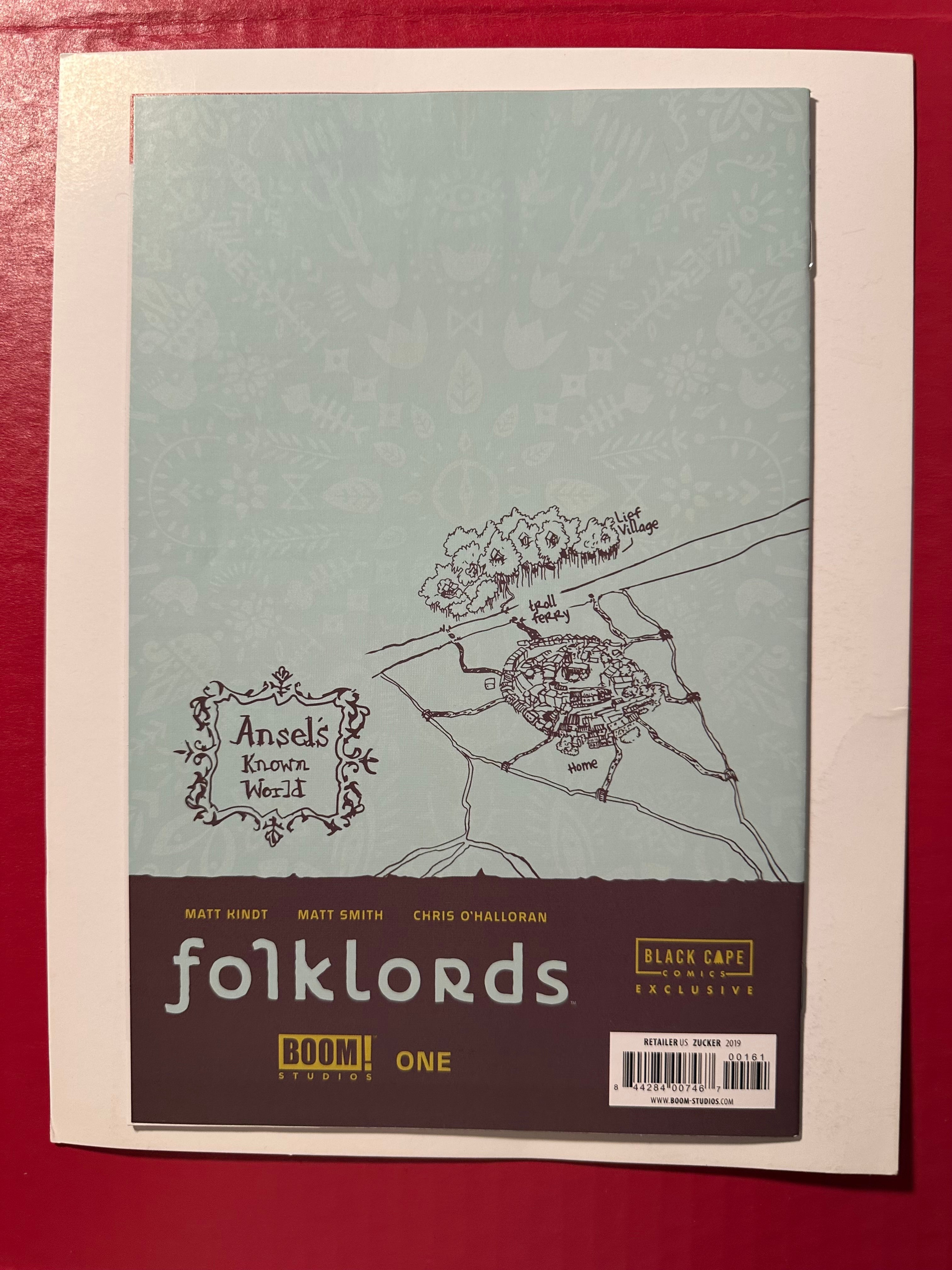 Folklords #1 (2019) Black Cape Comics Exclusive limited to 300 copies by Ugly Monkey Comics