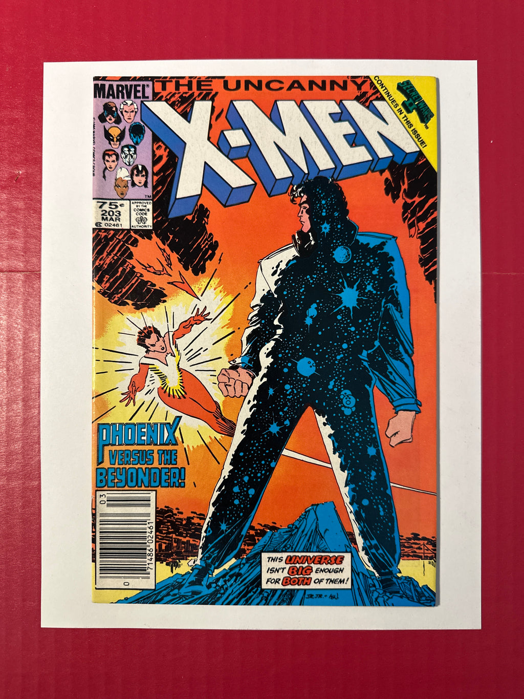 The Uncanny X-Men, Vol. 1 #203 (Marvel Comics 1986) Newsstand Edition by Ugly Monkey Comics