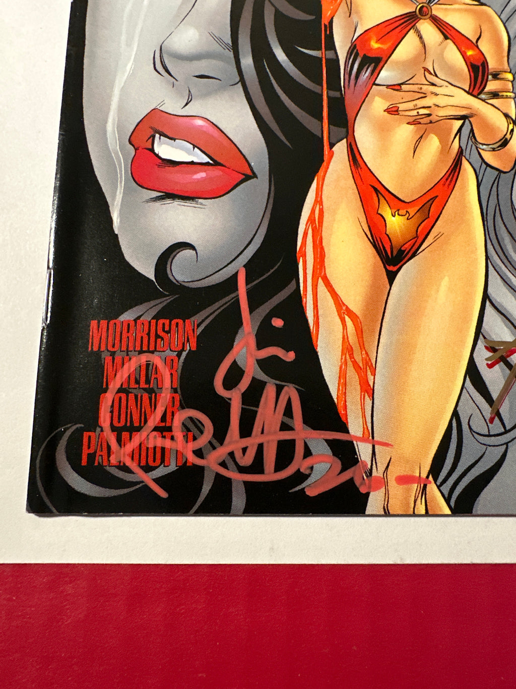 Vampirella Monthly #2A (Harris Comics 1998) Signed by Amanda Conner & Jimmy Palmiotti by Ugly Monkey Comics