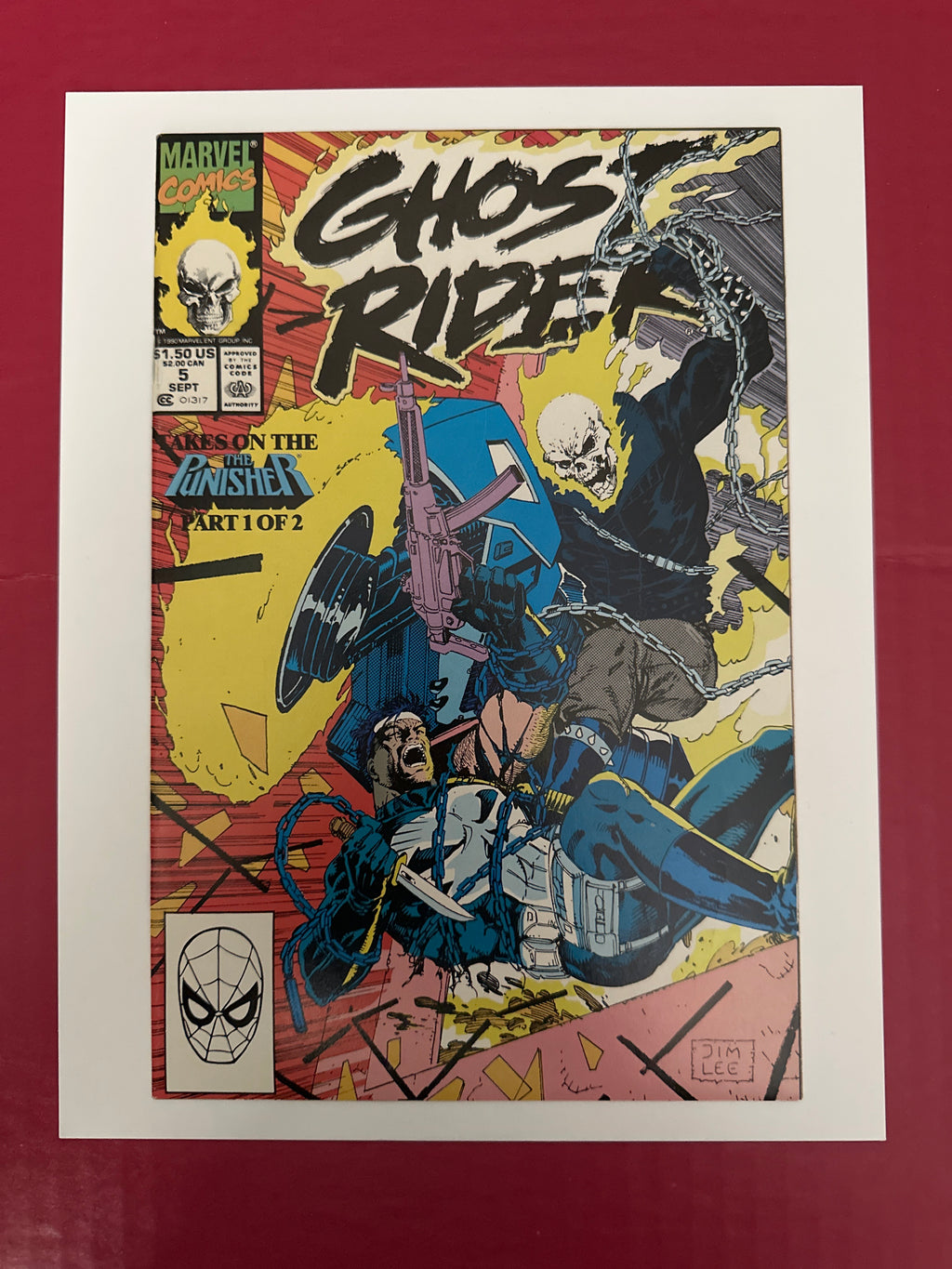 Ghost Rider, Vol. 2 (1990-1998) #5A (Marvel Comics 1990) by Ugly Monkey Comics