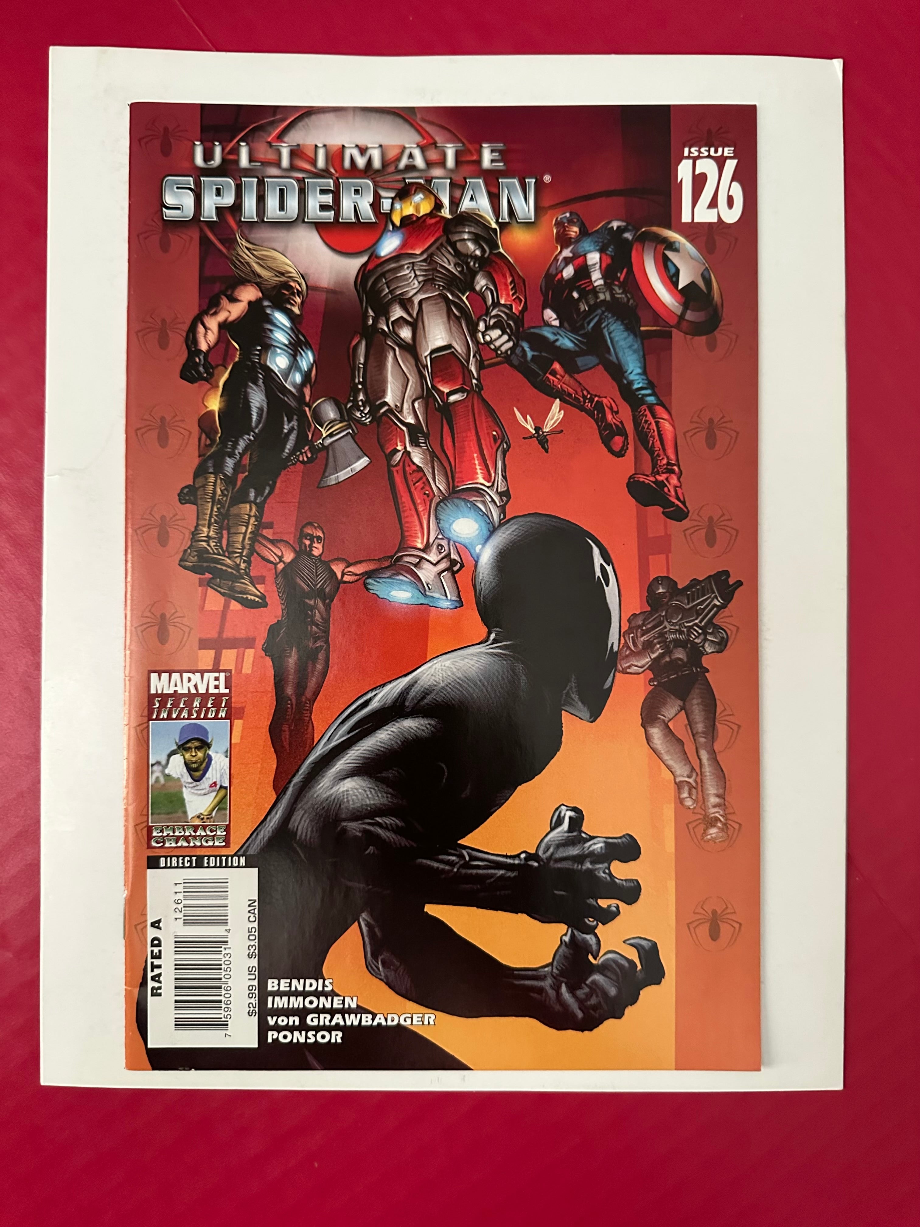 Ultimate Spider-Man #126 (2008) by Ugly Monkey Comics