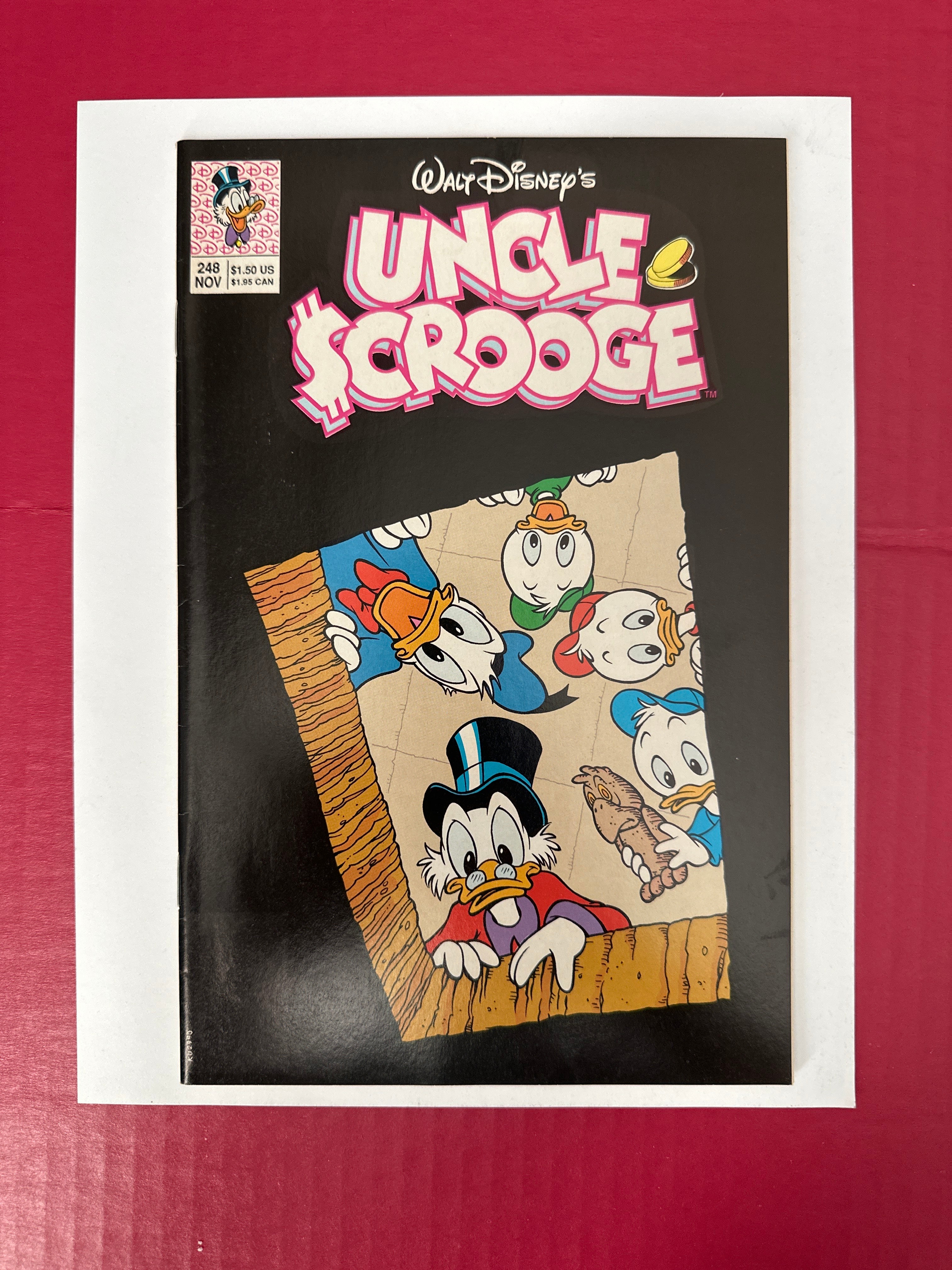 Walt Disney's Uncle Scrooge #248 (Western Publishing Co. 1990) by Ugly Monkey Comics
