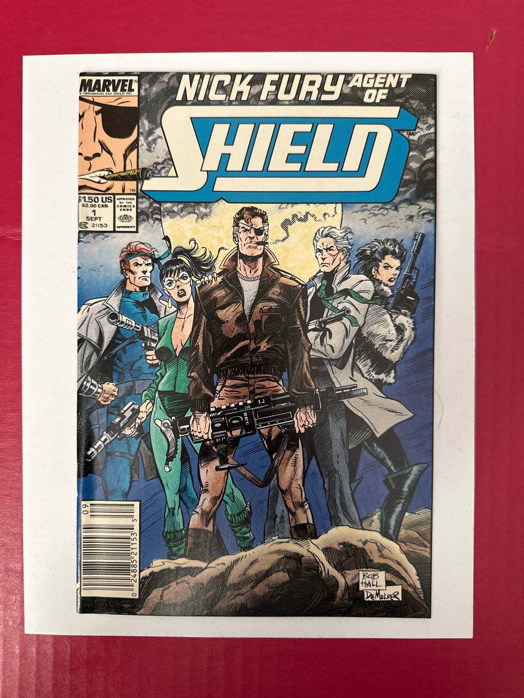 Nick Fury Agent of Shield, Vol. 4 #1 (Marvel Comics 1989) by Ugly Monkey Comics