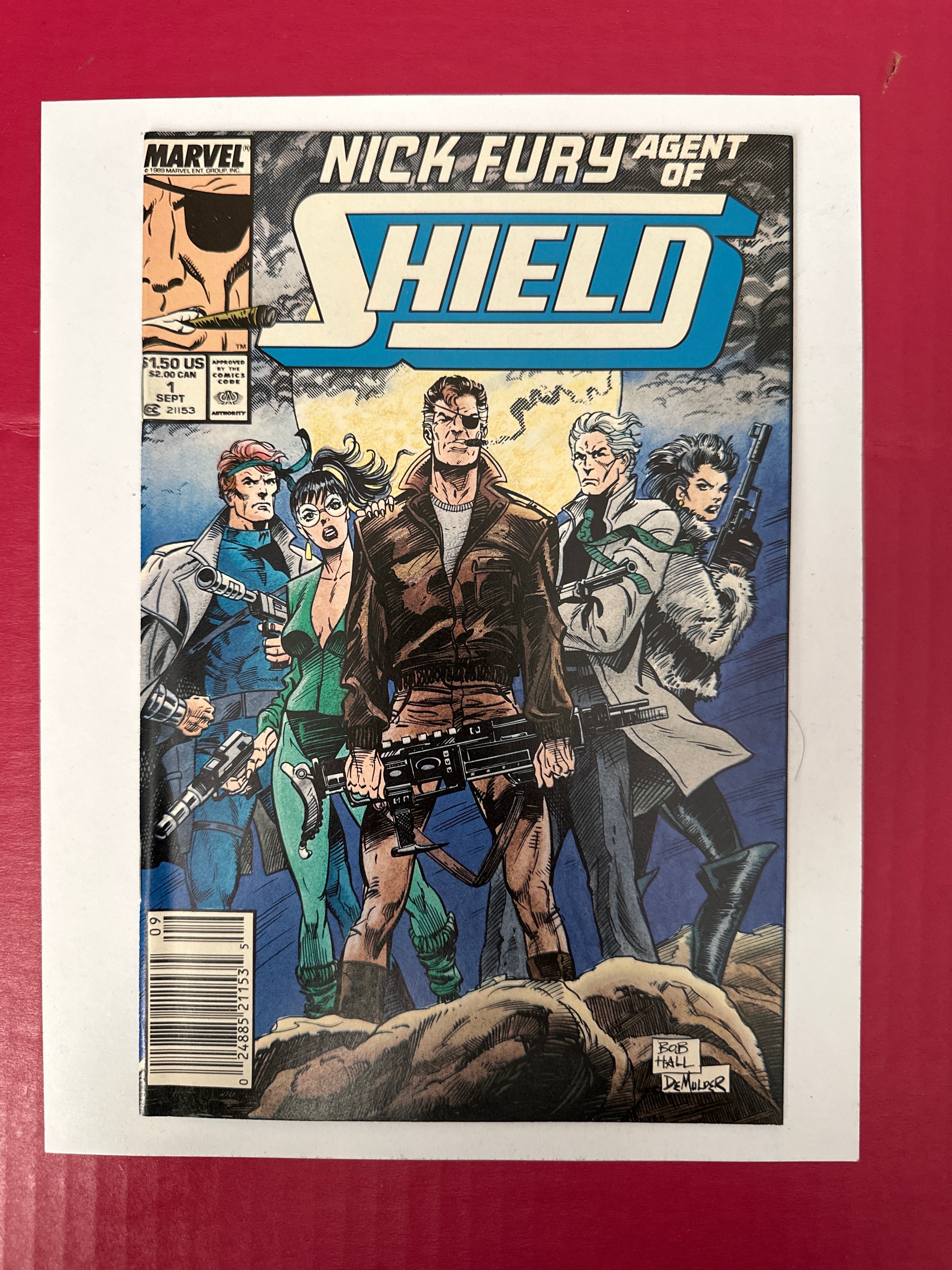 Nick Fury Agent of Shield, Vol. 4 #1 (Marvel Comics 1989) by Ugly Monkey Comics