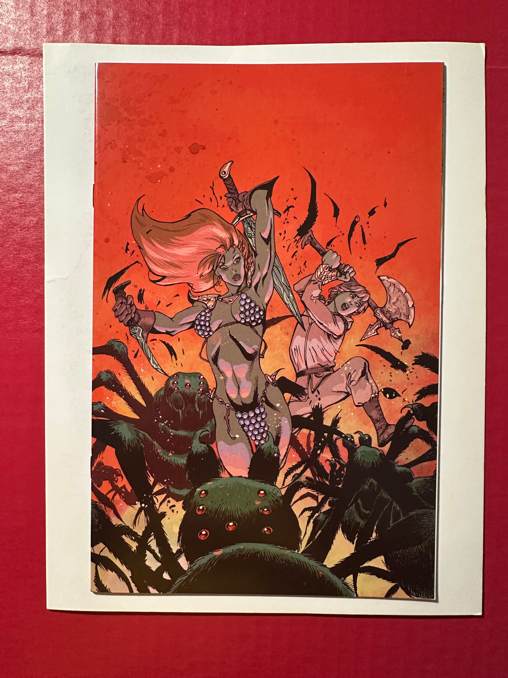 Killing Red Sonja #3 (2020) Roberto Castro Incentive Virgin Variant (1:11) by Ugly Monkey Comics