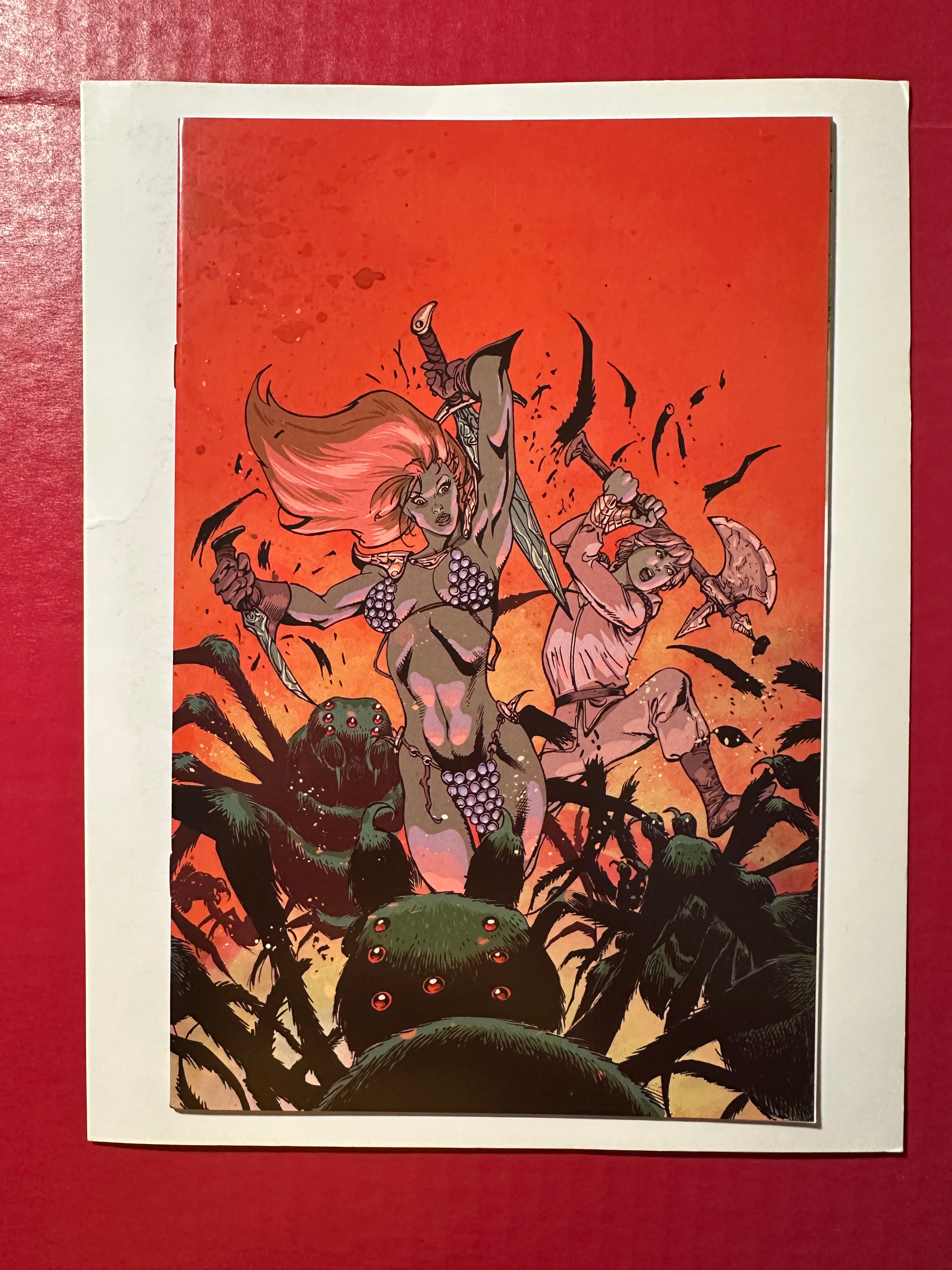 Killing Red Sonja #3 (2020) Roberto Castro Incentive Virgin Variant (1:11) by Ugly Monkey Comics