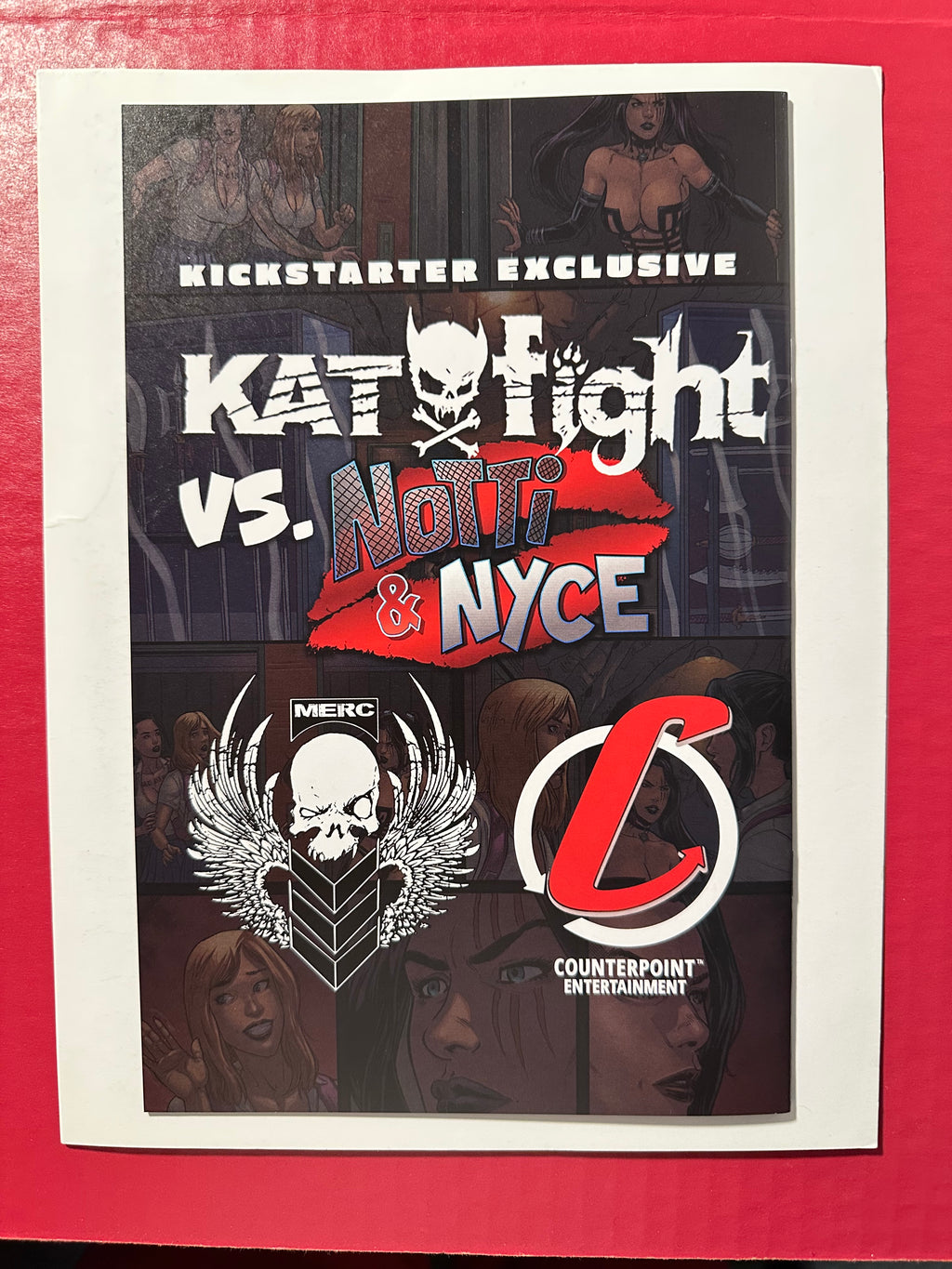 Katfight vs. Notti & Nyce #1 (2022) Jay Ferguson Exclusive Variant by Ugly Monkey Comics