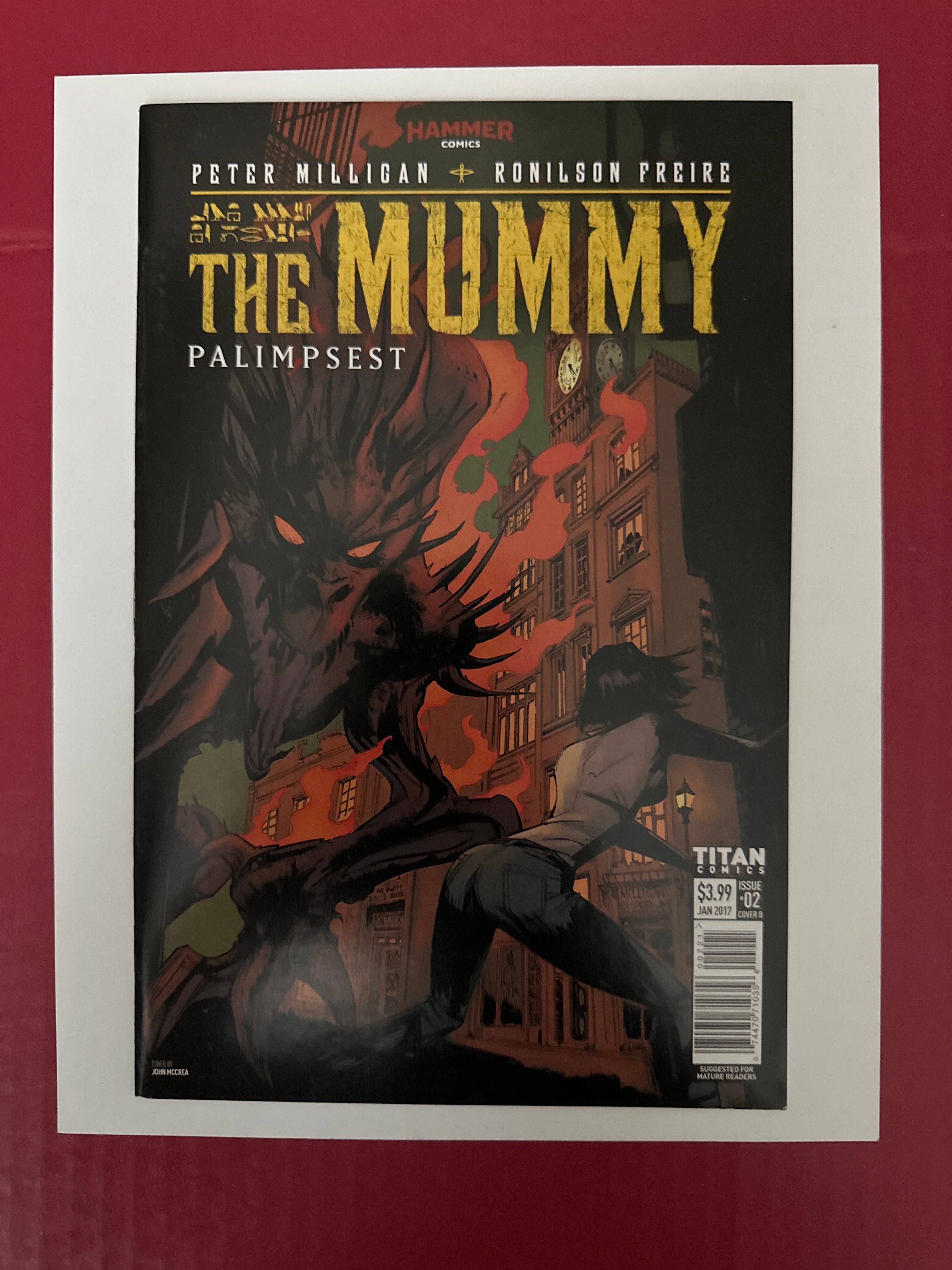 The Mummy #2B (Titan Books 2016) by Ugly Monkey Comics