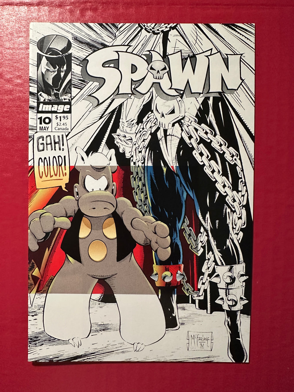 Spawn #10A (1993) Direct Edition Cerebus Crossover by Ugly Monkey Comics