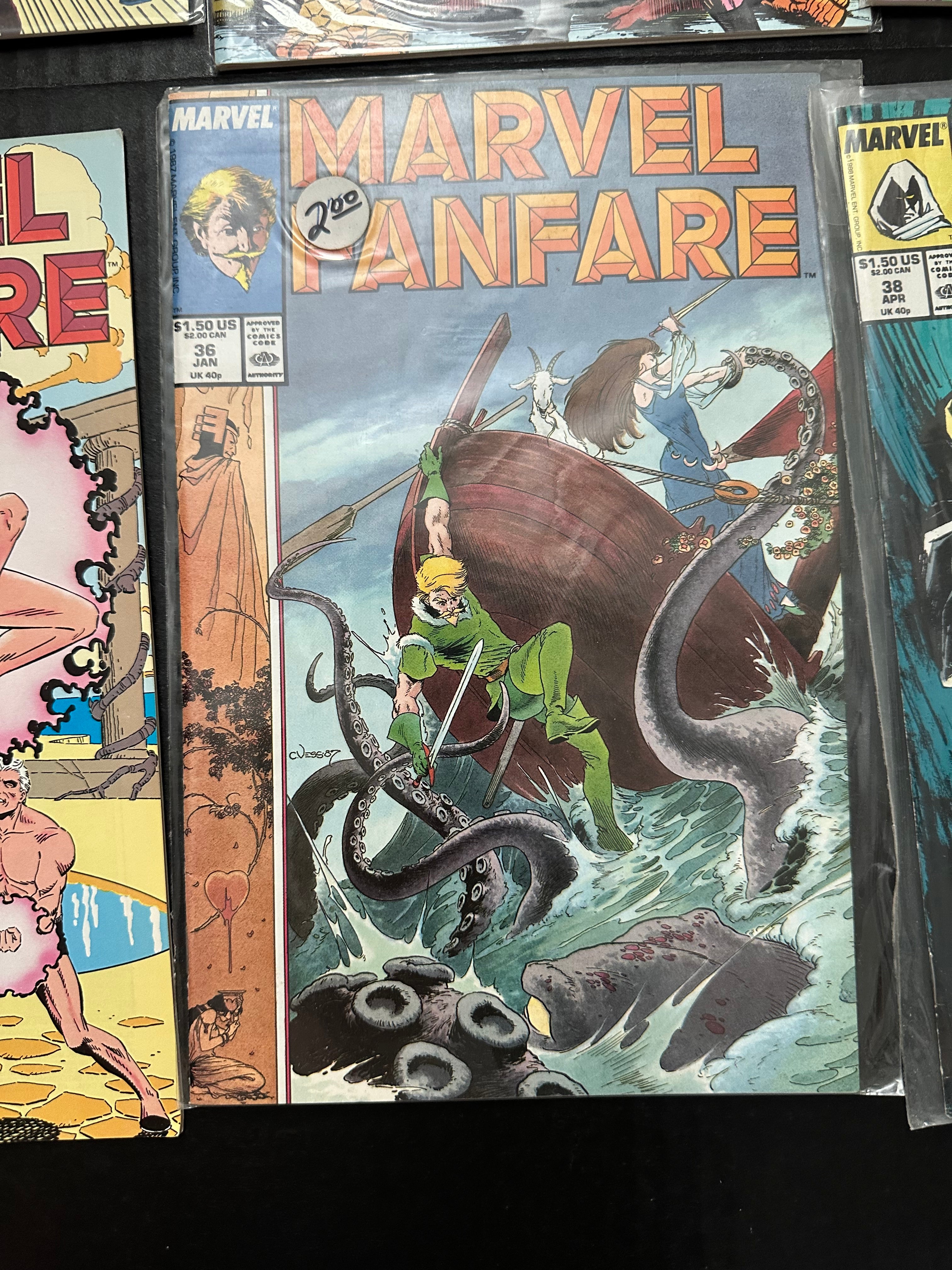 MARVEL FANFARE, Marvel Comics - 18 Issue Lot Includes Keys by Ugly Monkey Comics